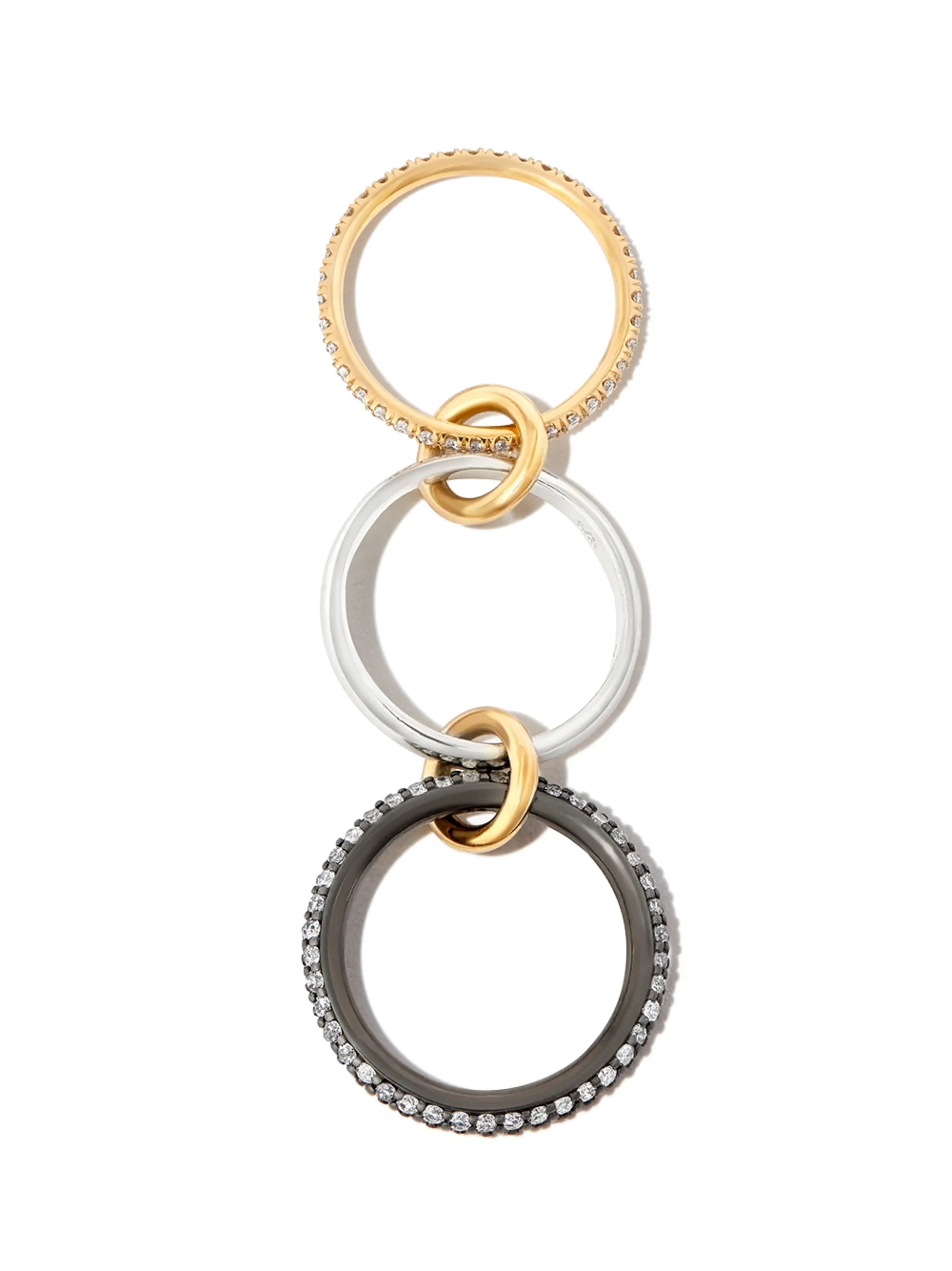 sterling silver Scorpio diamond ring