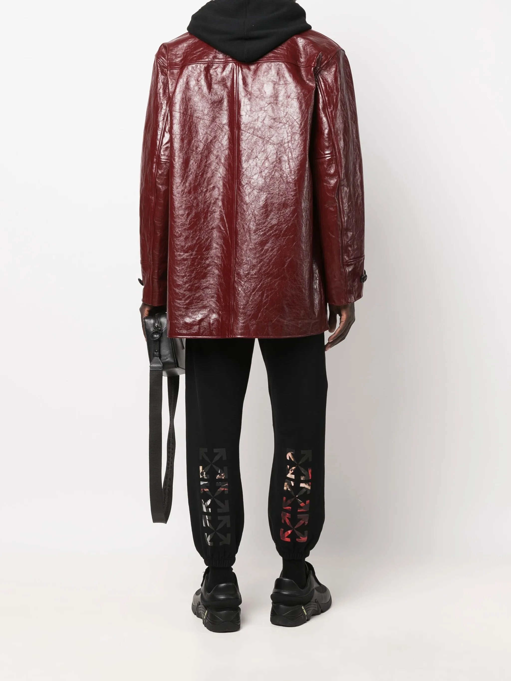 Caravaggio Arrows-print track pants