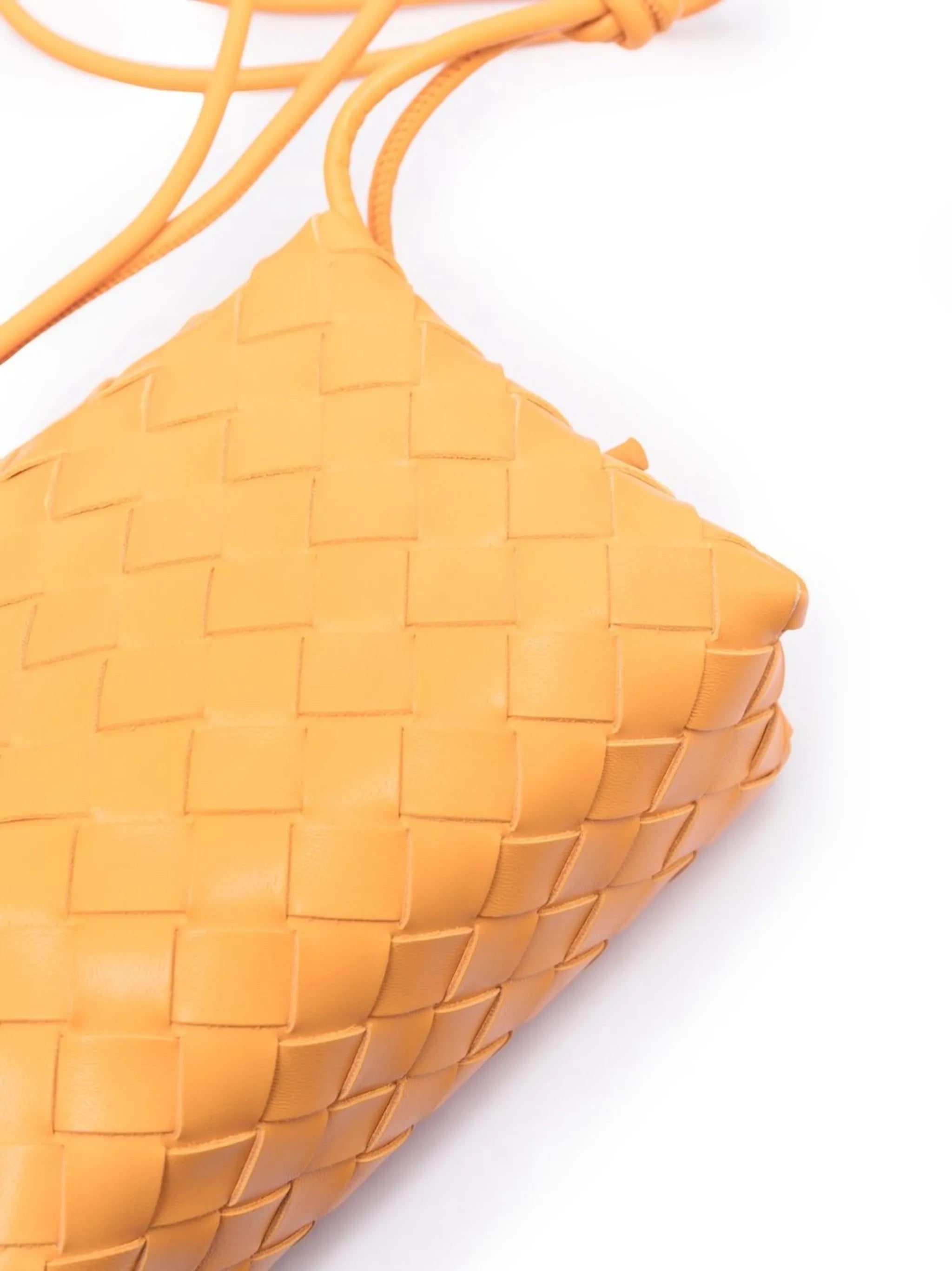 Intrecciato leather crossbody bag