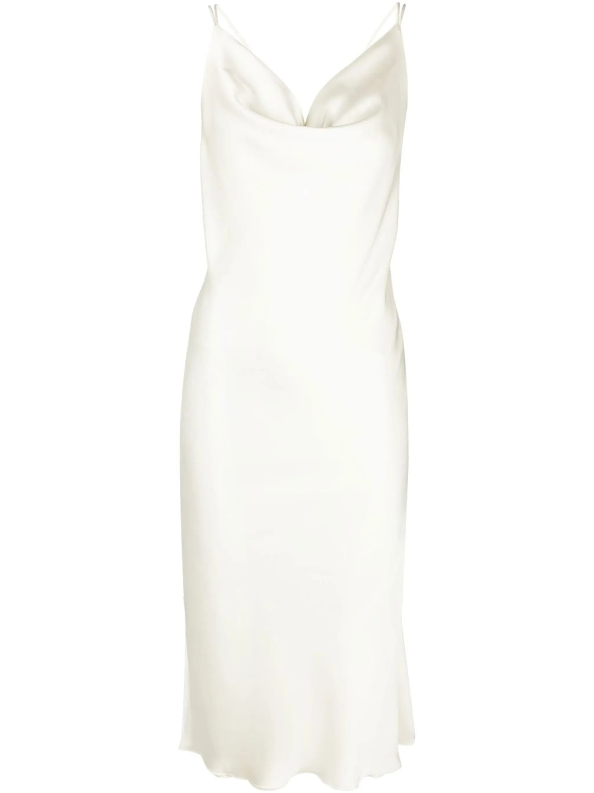 Grace draped midi dress