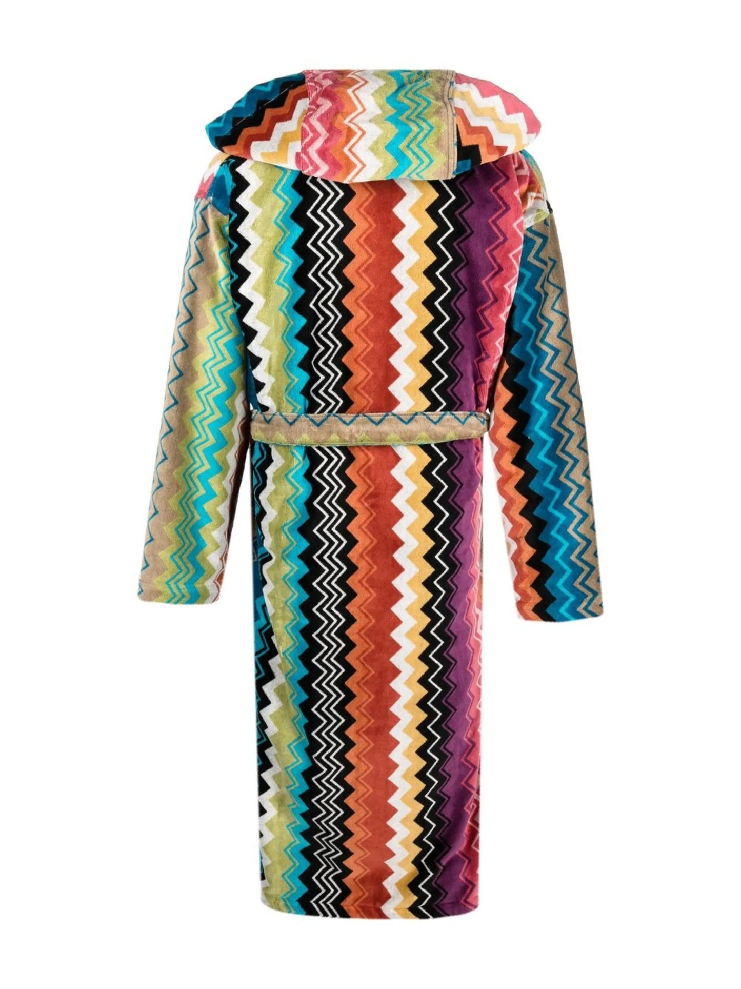 Giacomo belted hooded bathrobe