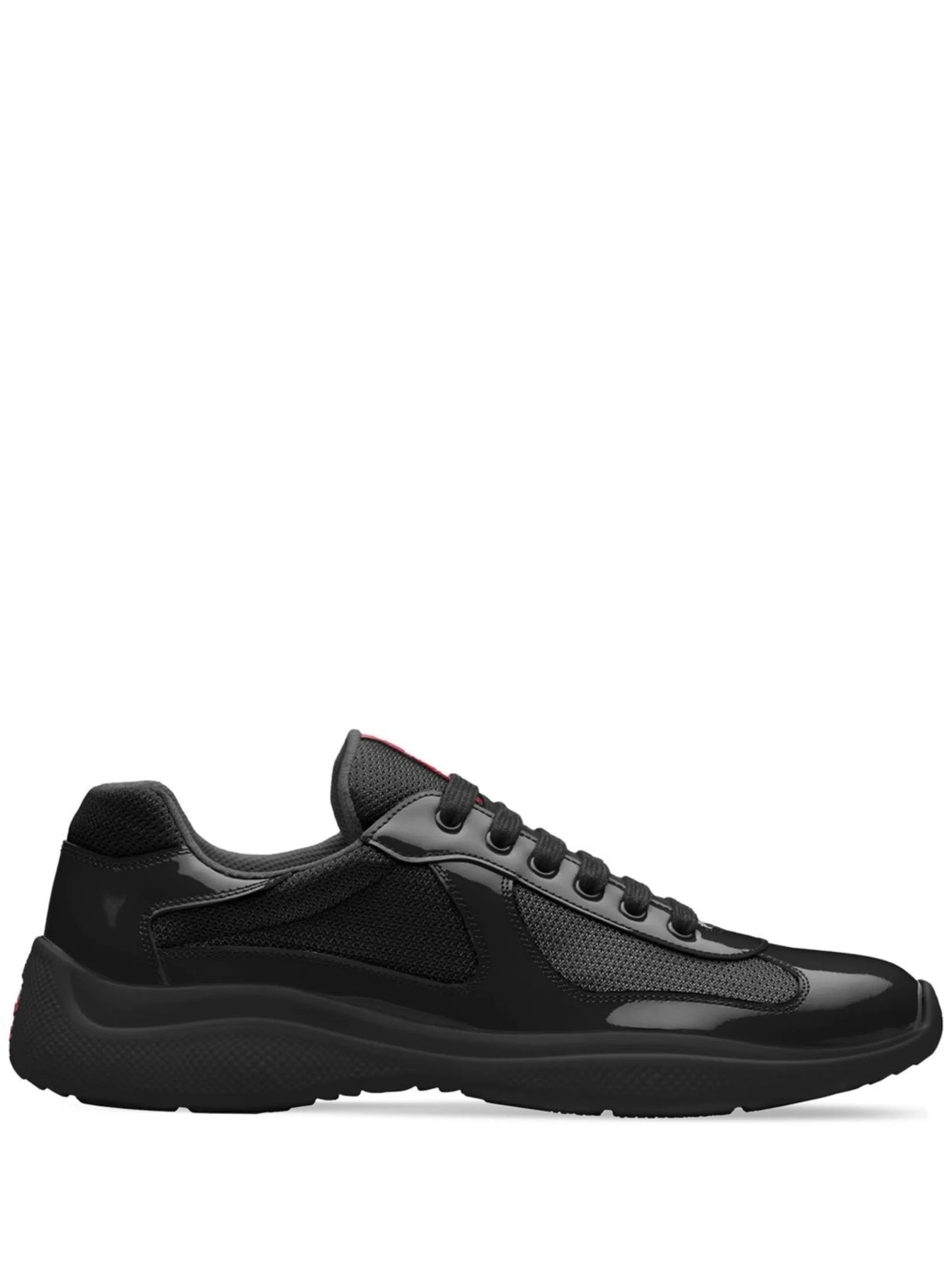 America's Cup patent-leather sneakers