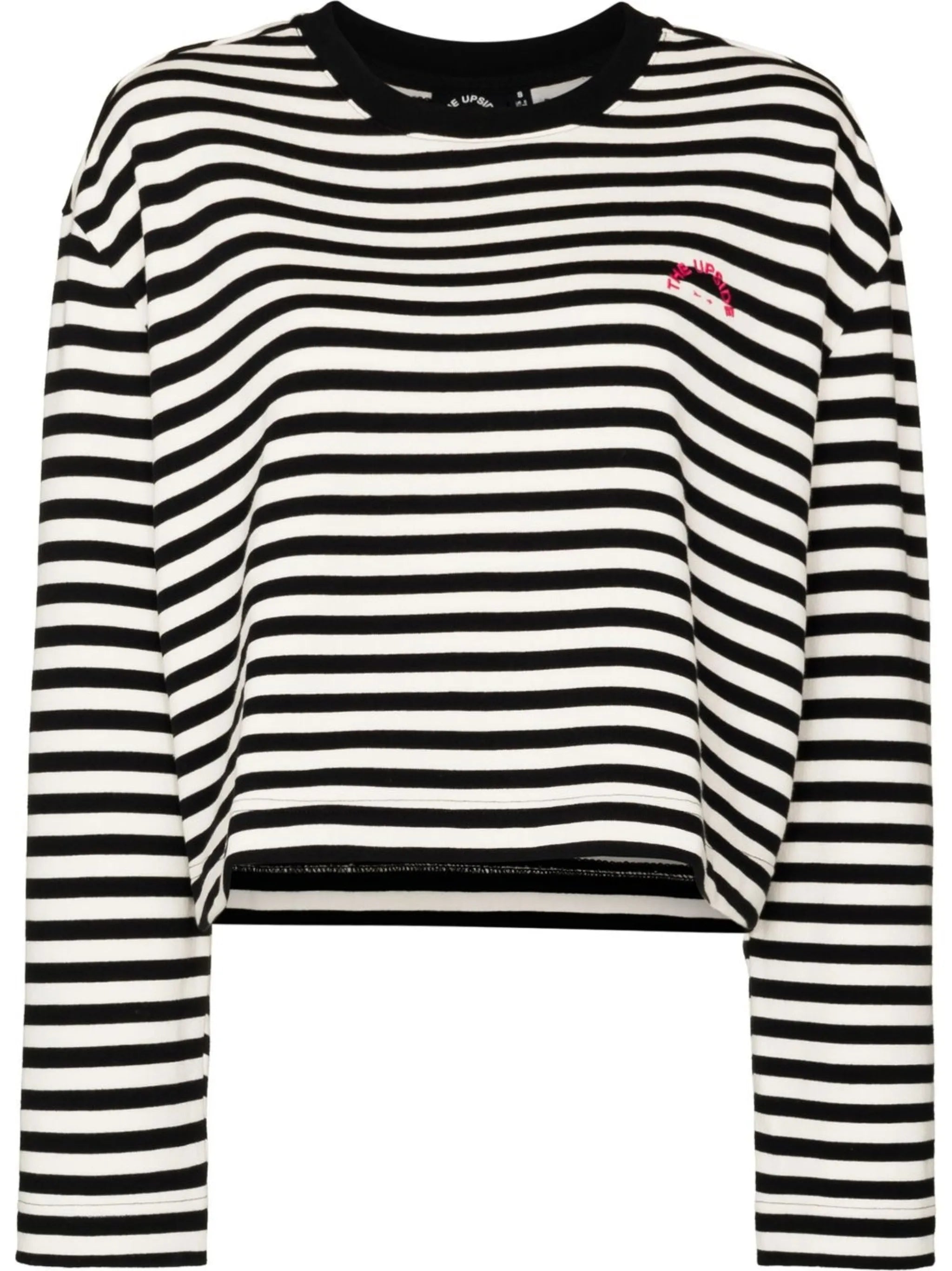 Odelia striped long-sleeved T-shirt