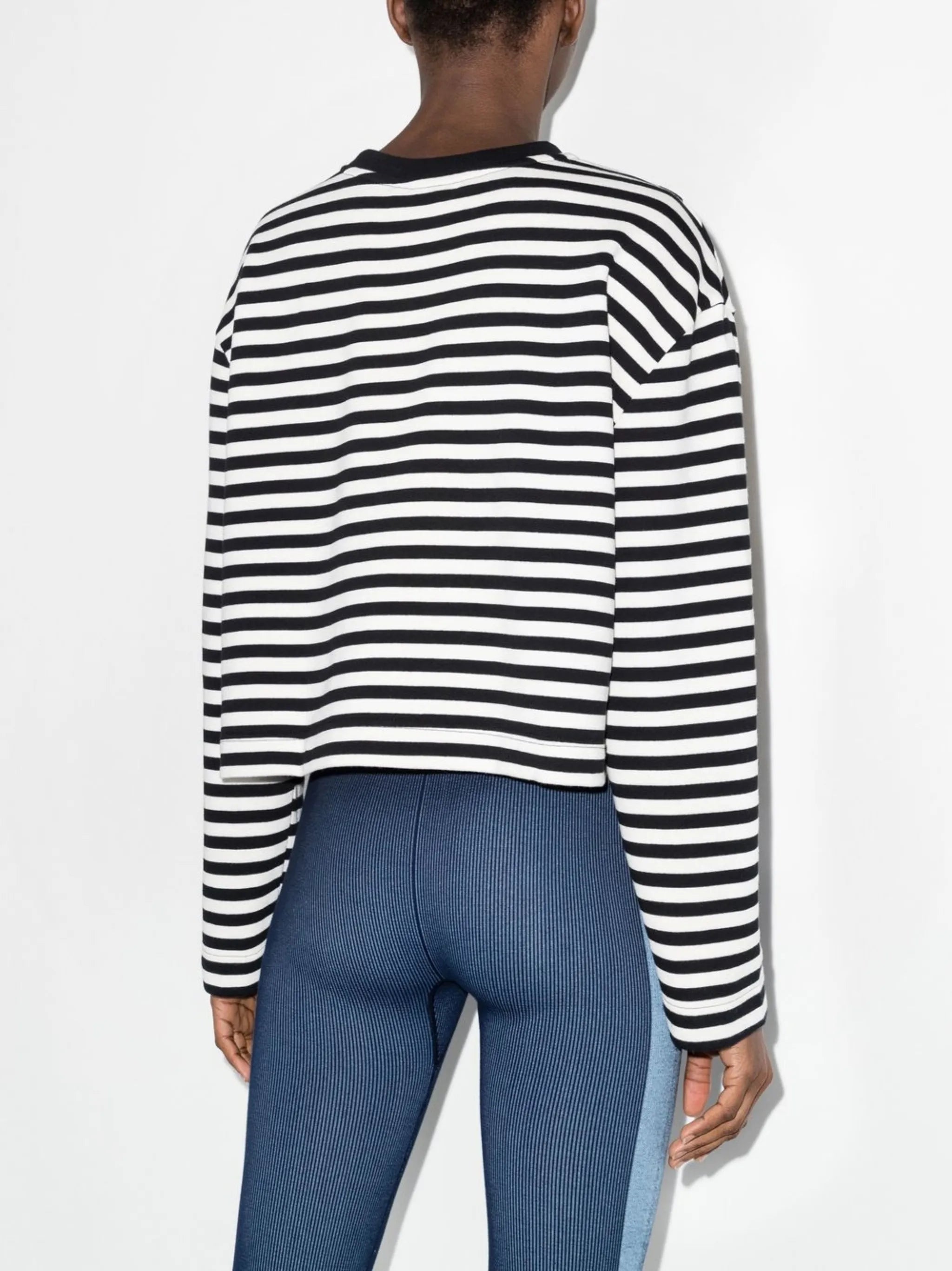 Odelia striped long-sleeved T-shirt