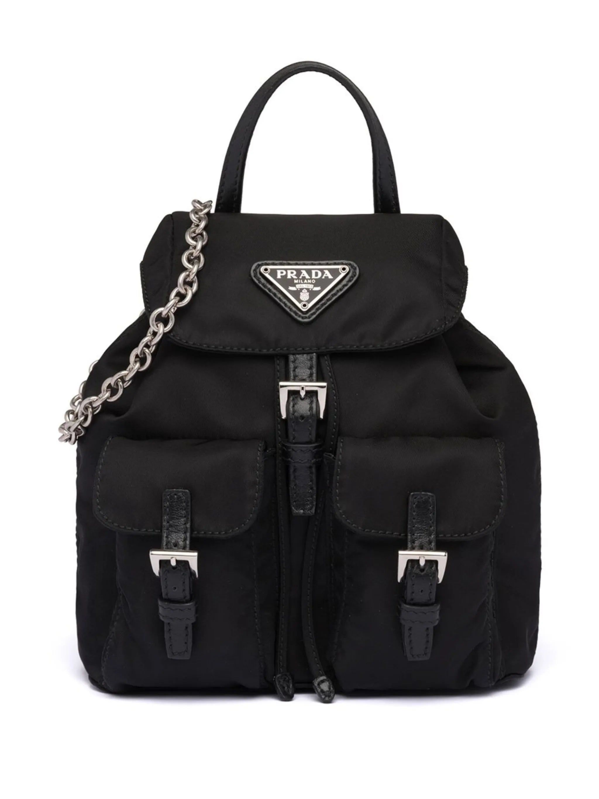 Vela logo-plaque backpack