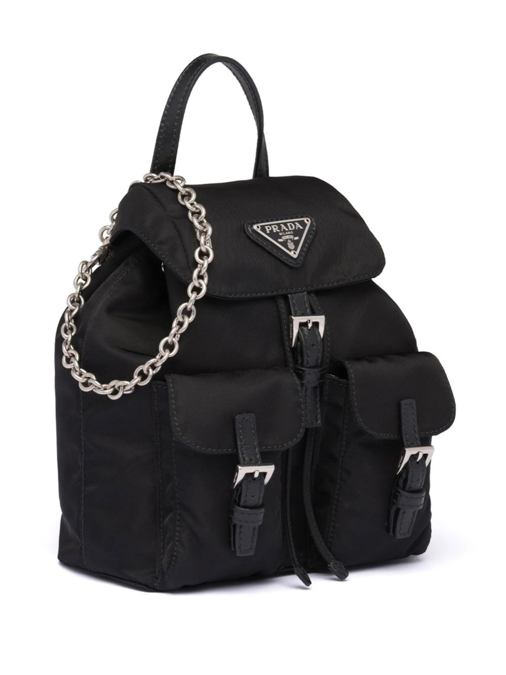 Vela logo-plaque backpack