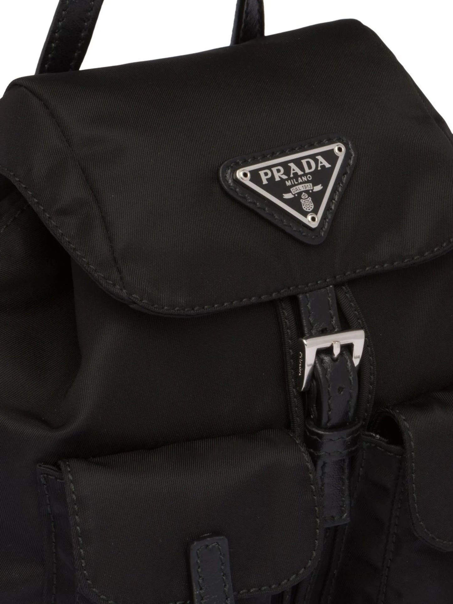 Vela logo-plaque backpack