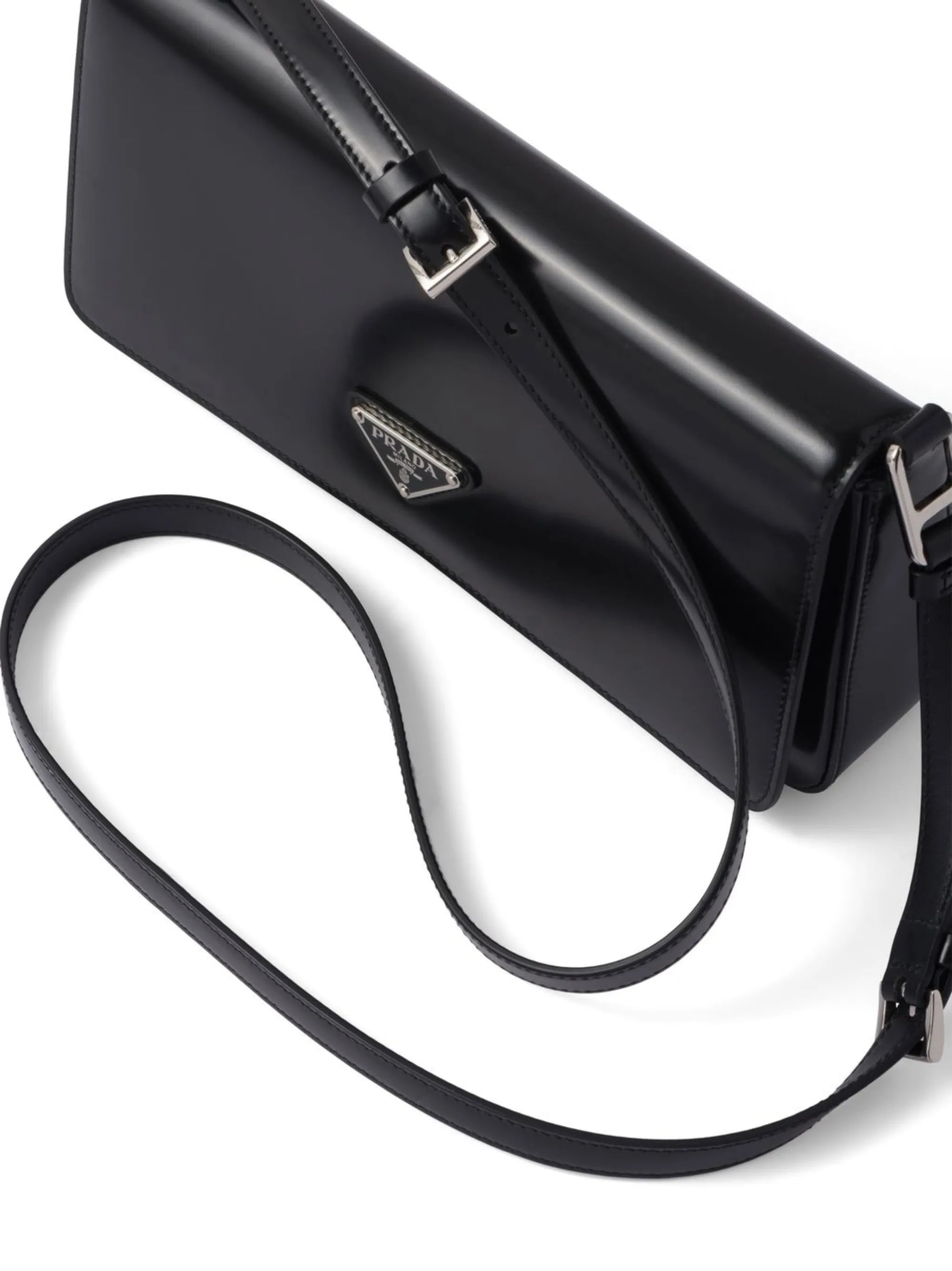Femme brushed-leather shoulder bag