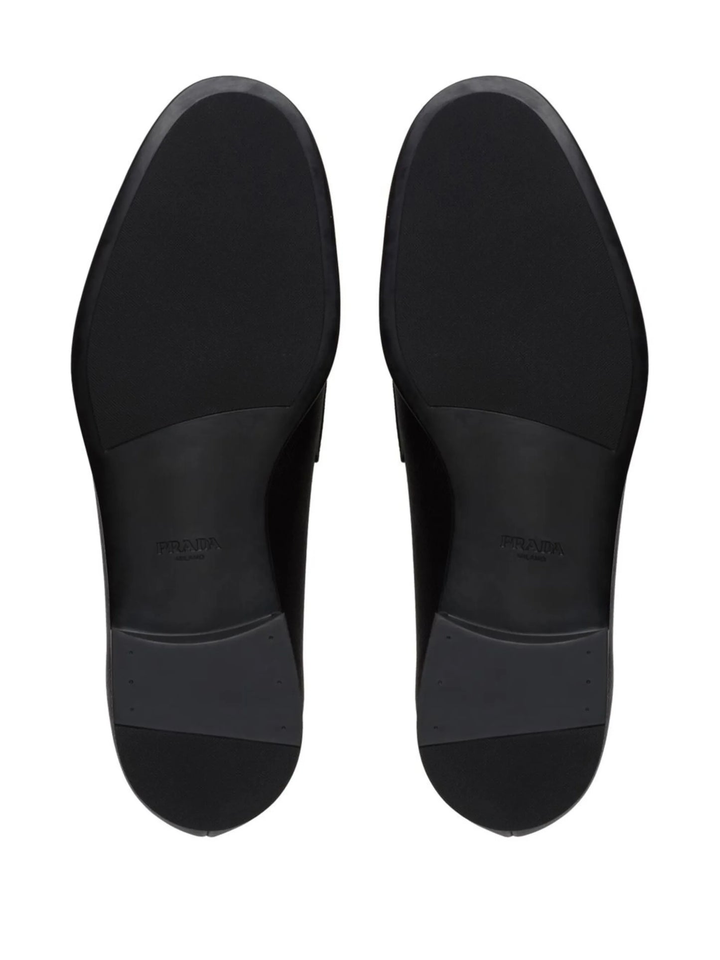 triangle logo loafers