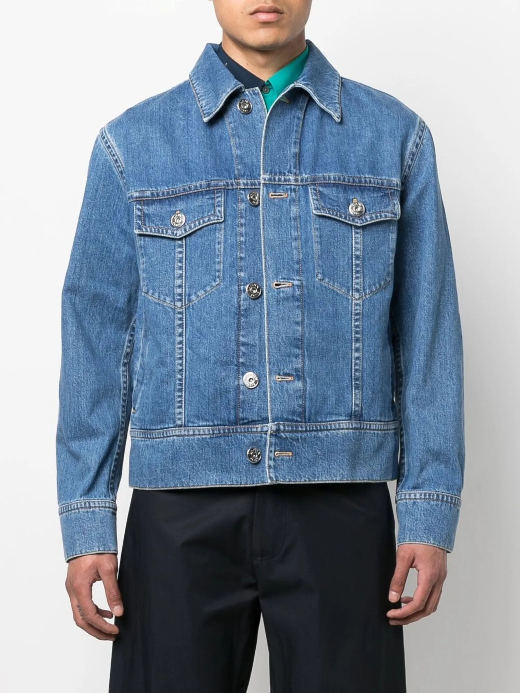 light wash denim jacket