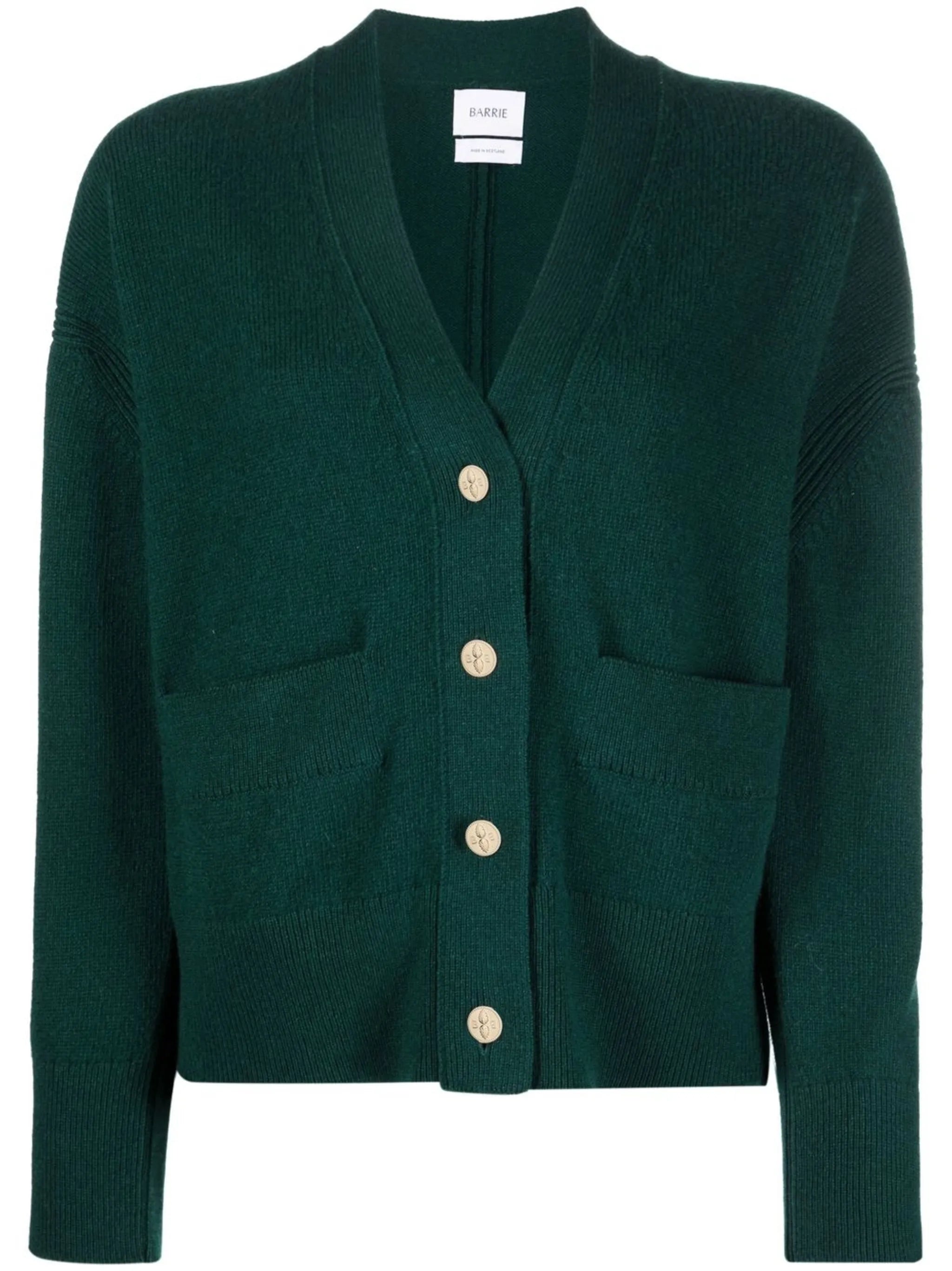 V-neck cashmere cardigan