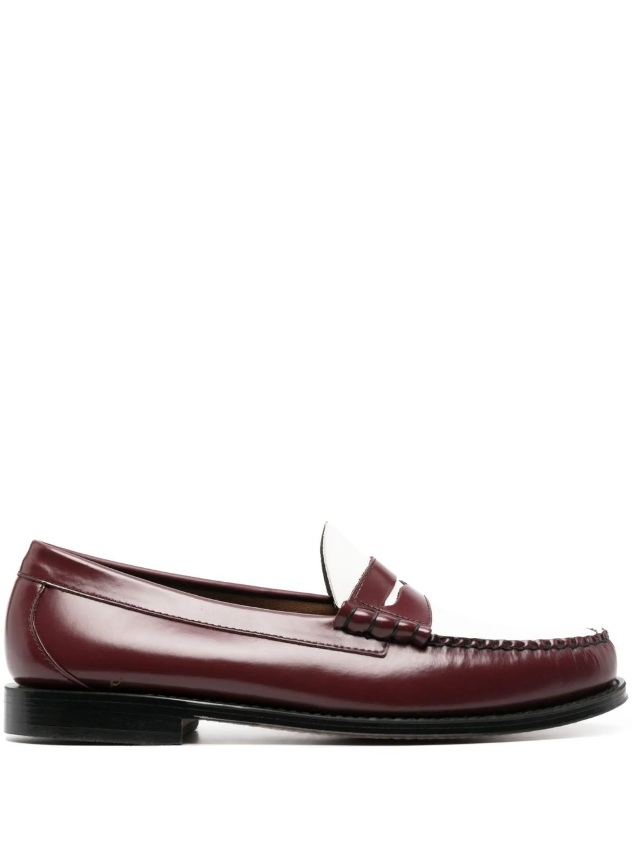 Heritage leather loafers