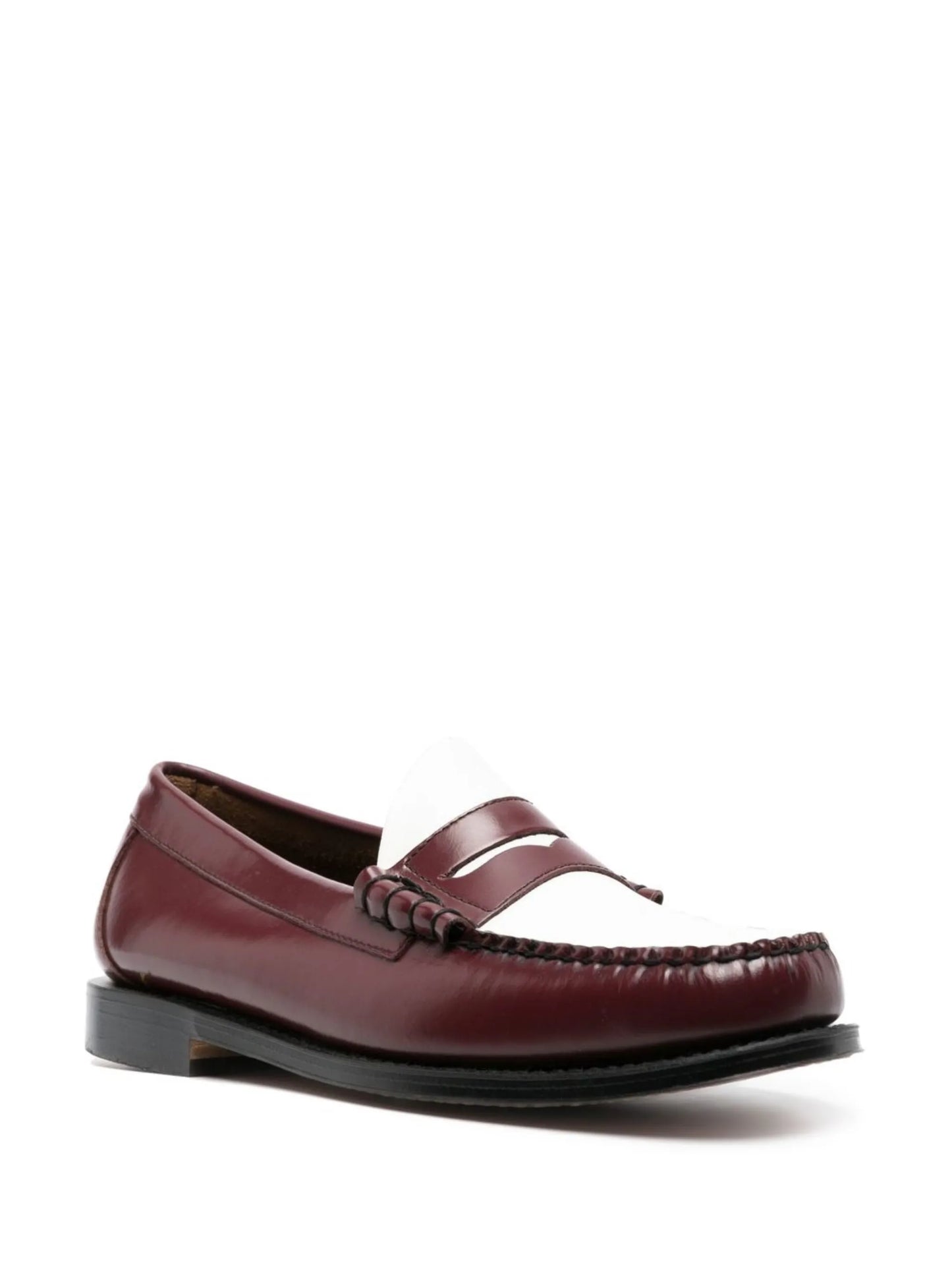 Heritage leather loafers