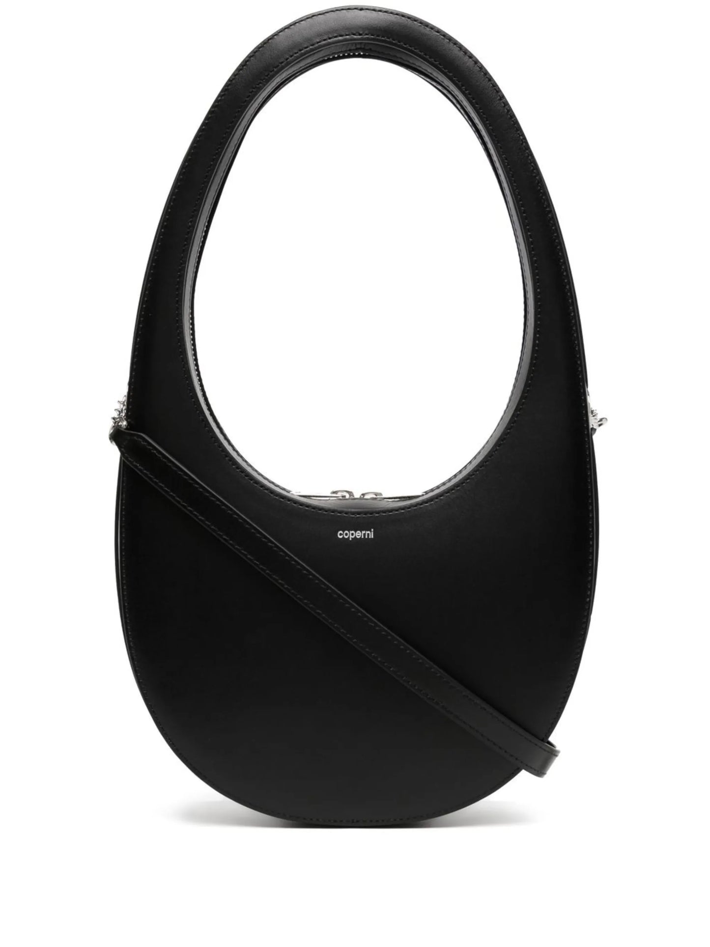 Swipe leather tote bag