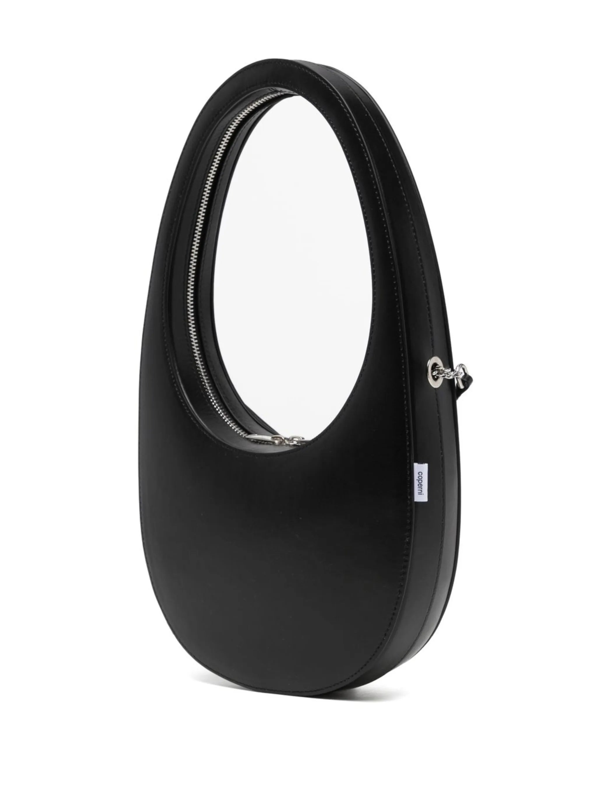 Swipe leather tote bag