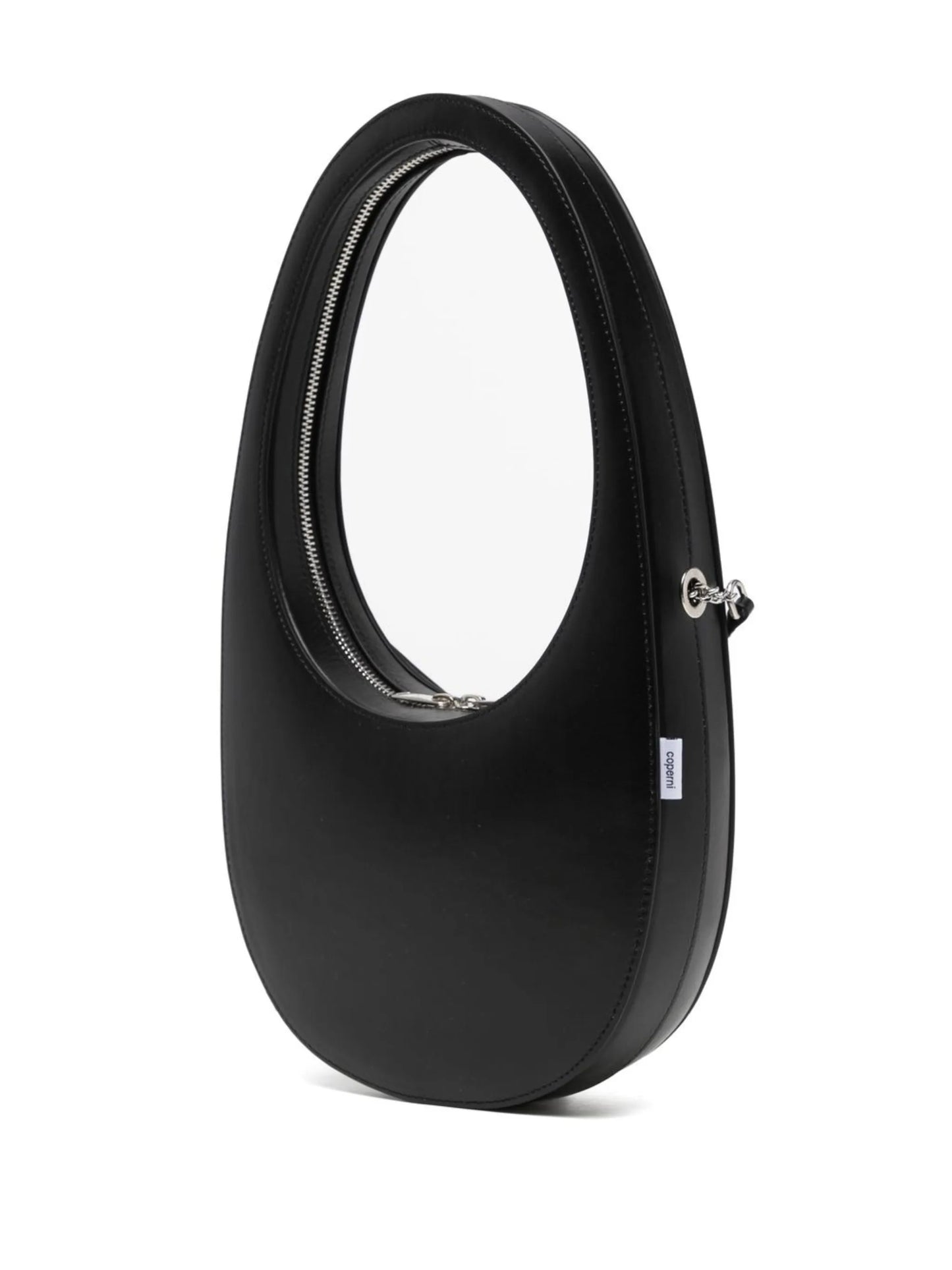 Swipe leather tote bag