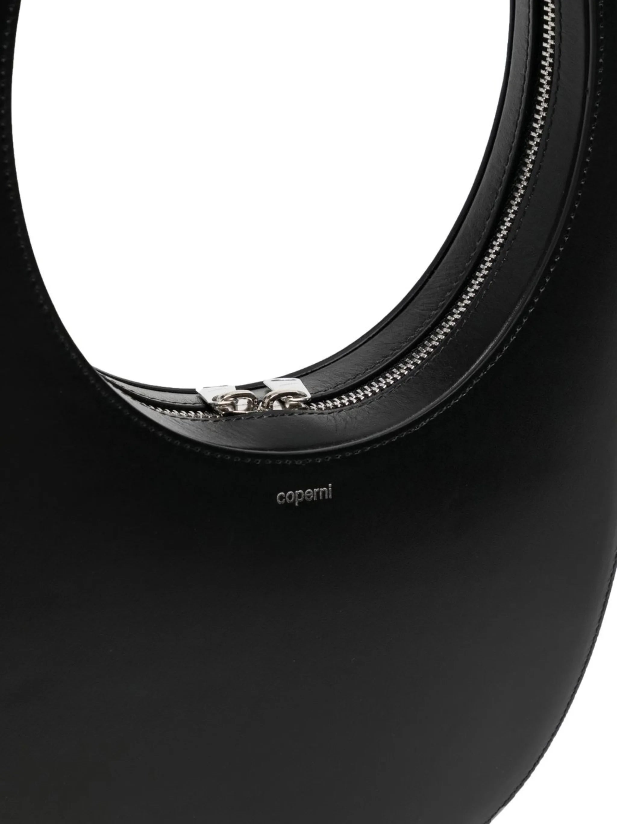 Swipe leather tote bag