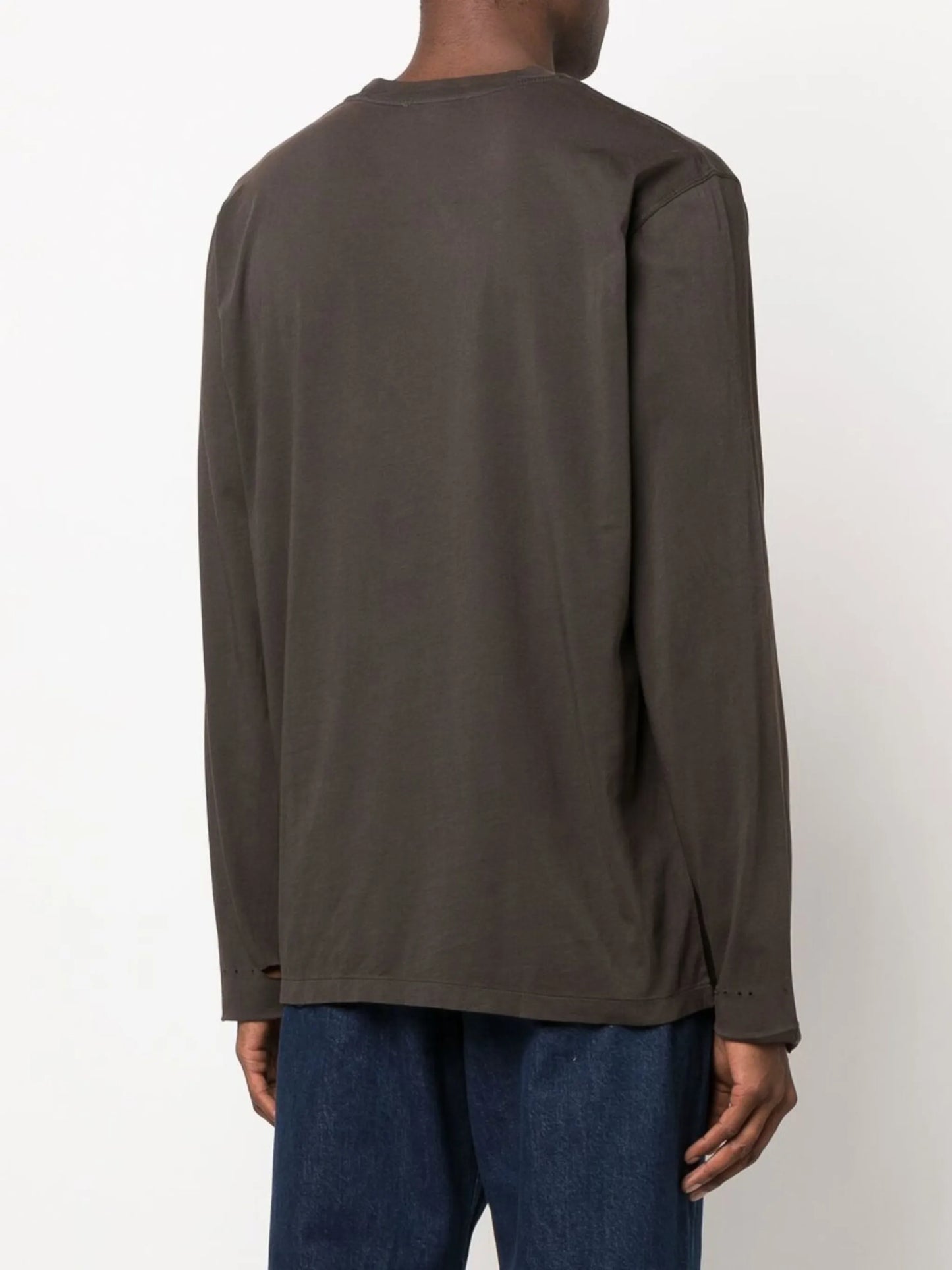 crew neck long-sleeved T-shirt
