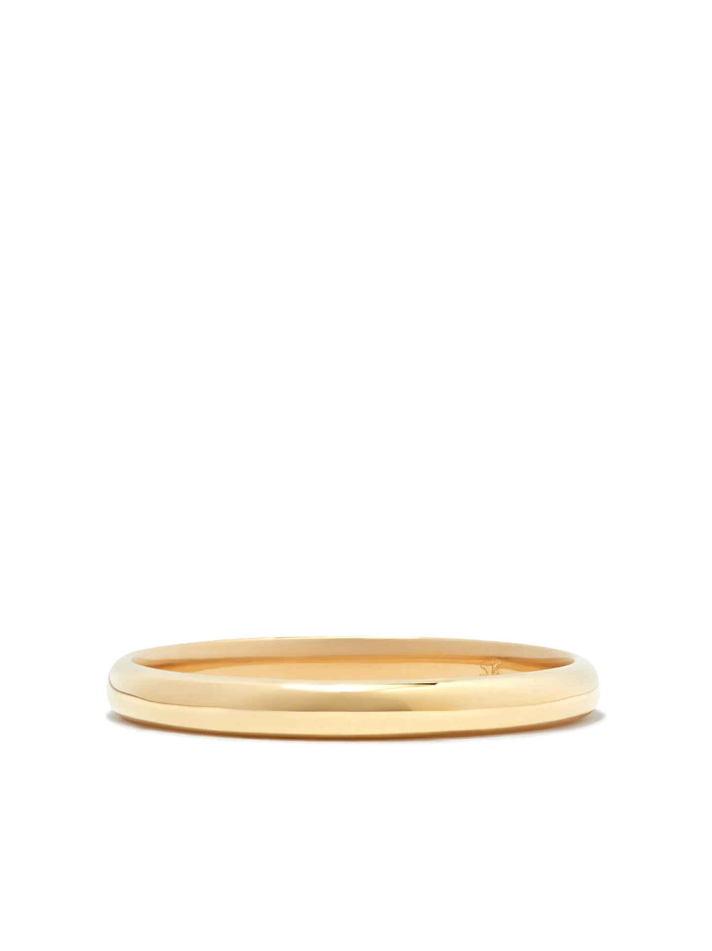 18K yellow gold Half Round ring