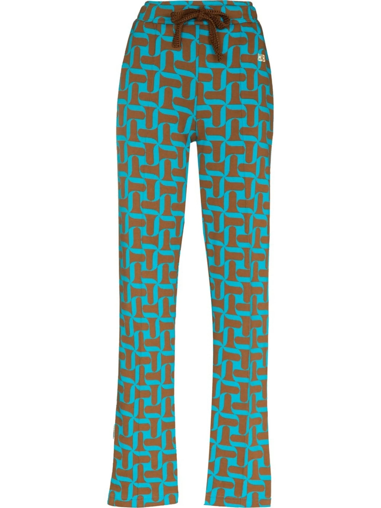 Symphony abstract-print track pants
