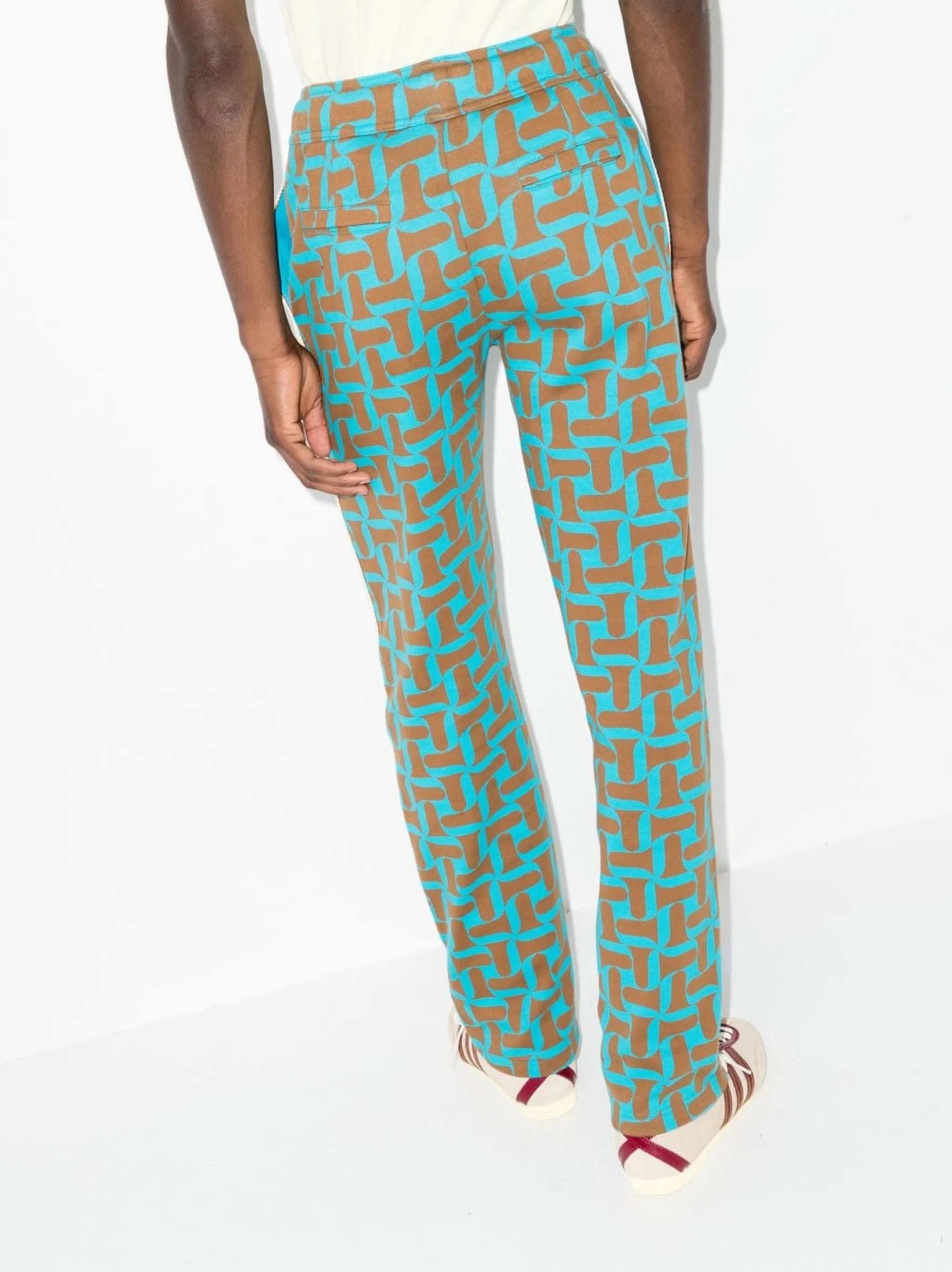 Symphony abstract-print track pants