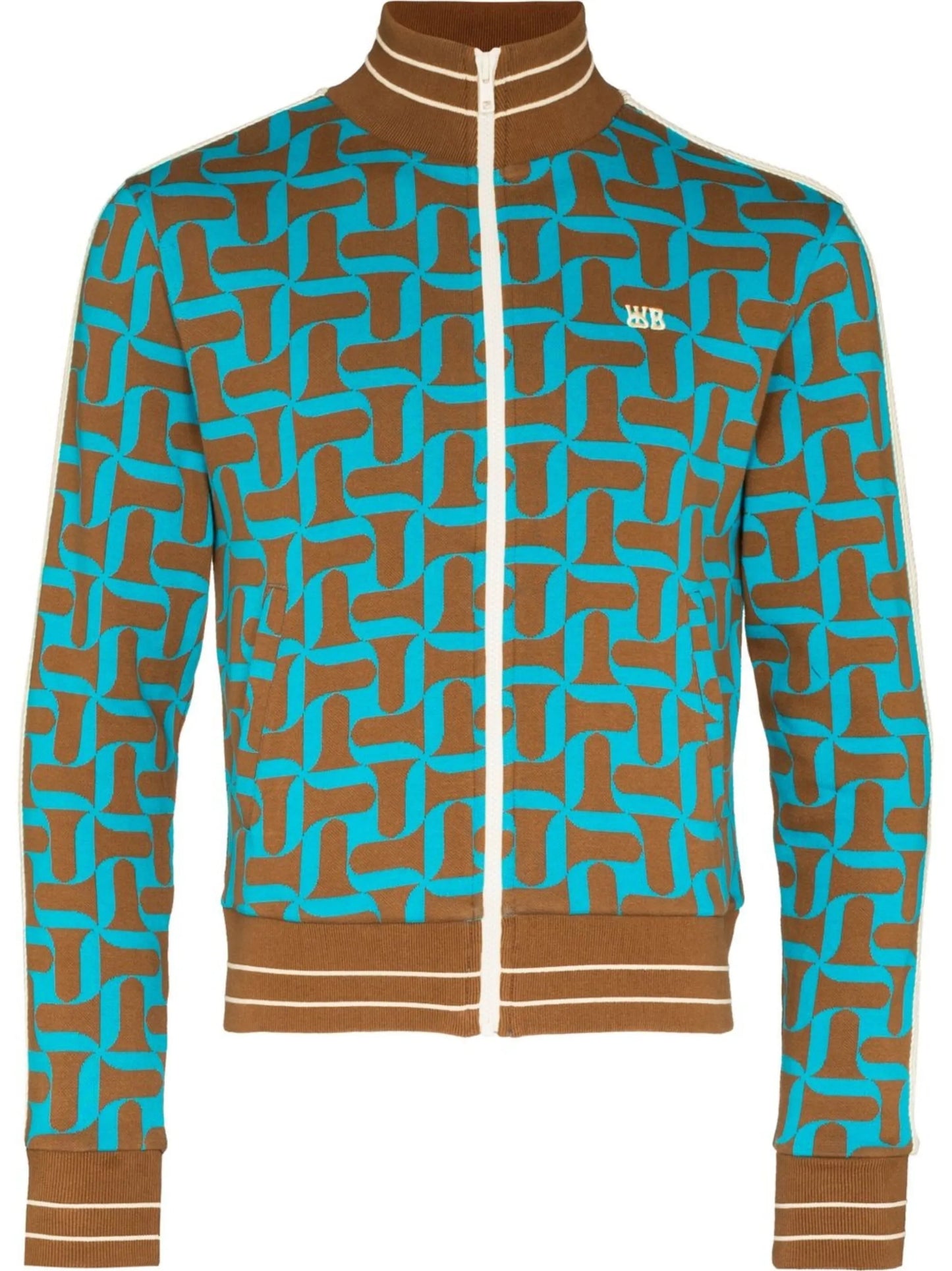 Symphony abstract-print track jacket