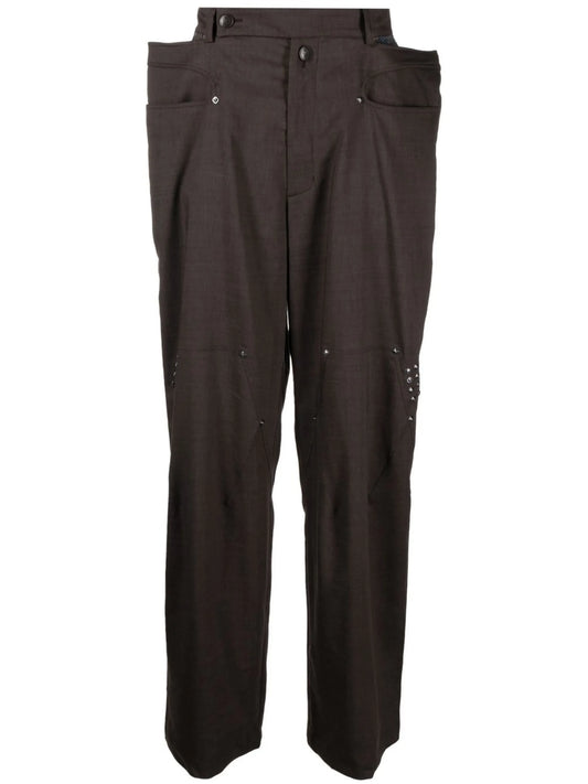 Antharas wide-leg trousers