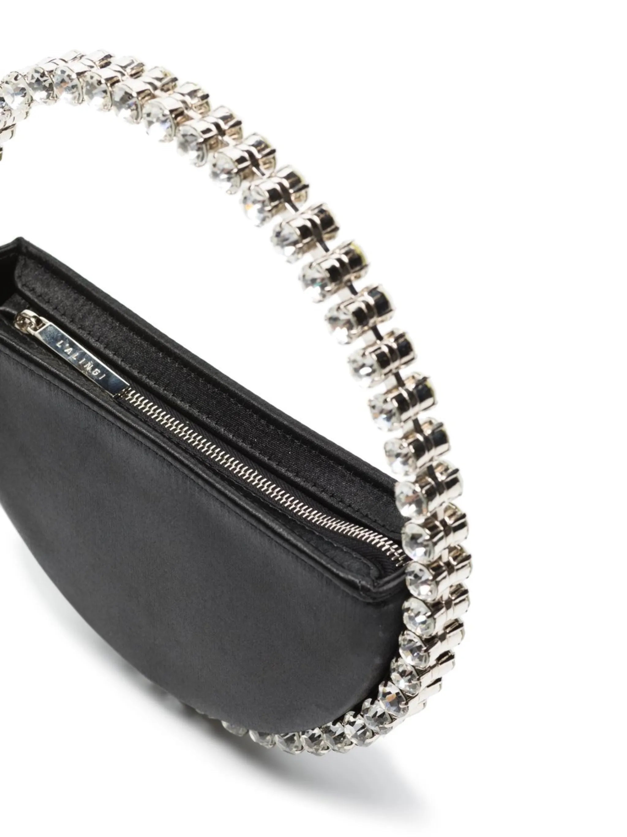 Eternity crystal-embellished handbag