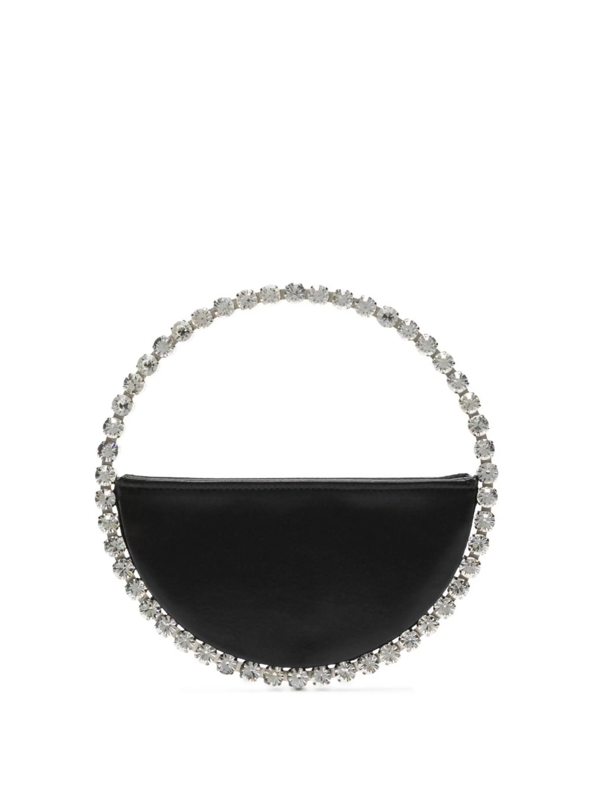 Eternity crystal-embellished handbag