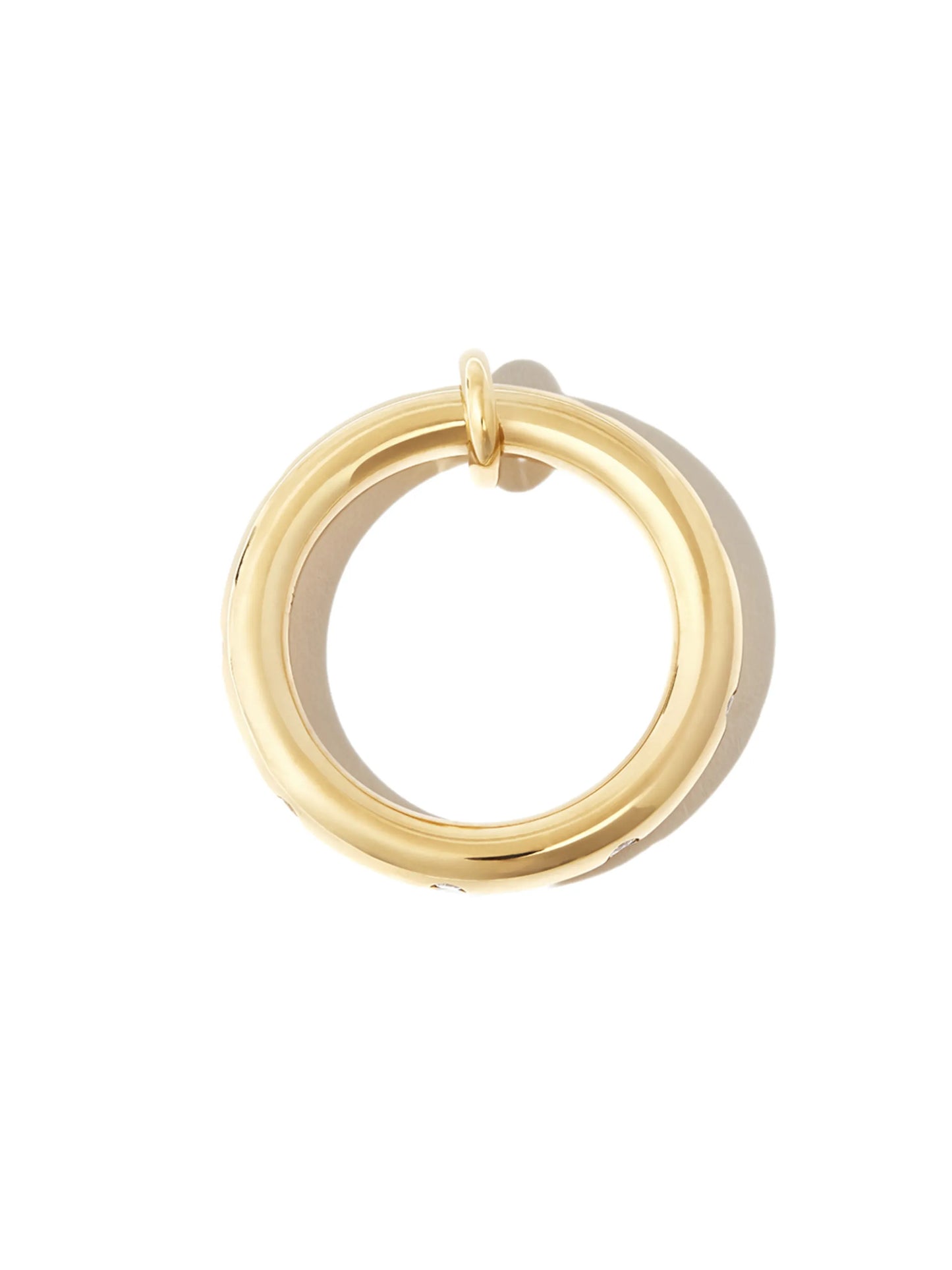 18K yellow gold Ovio diamond ring