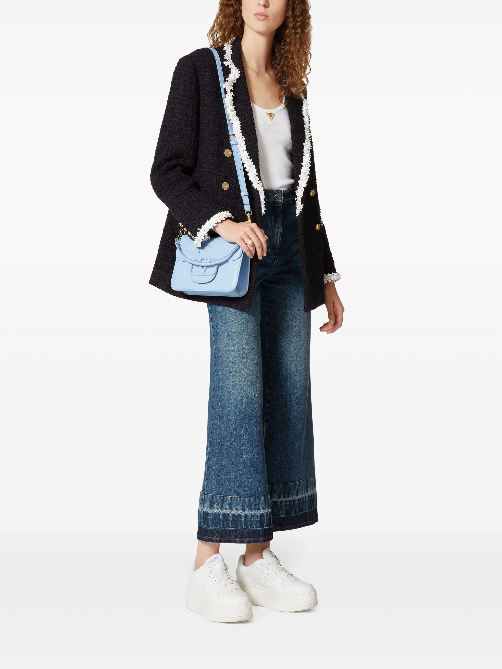 washed-effect jeans