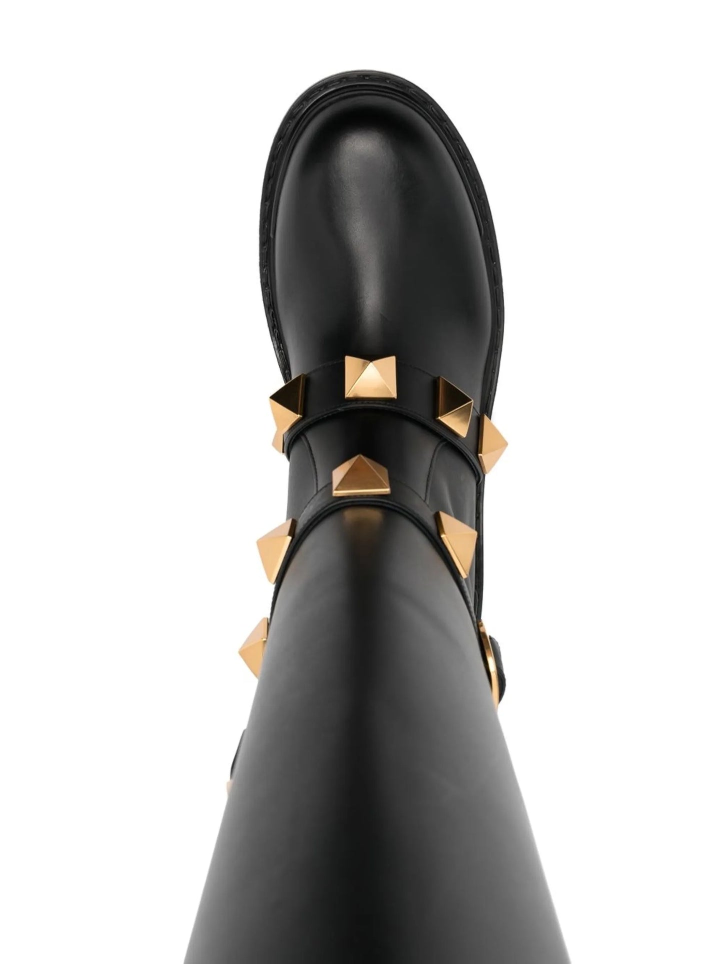 Rockstud biker boots