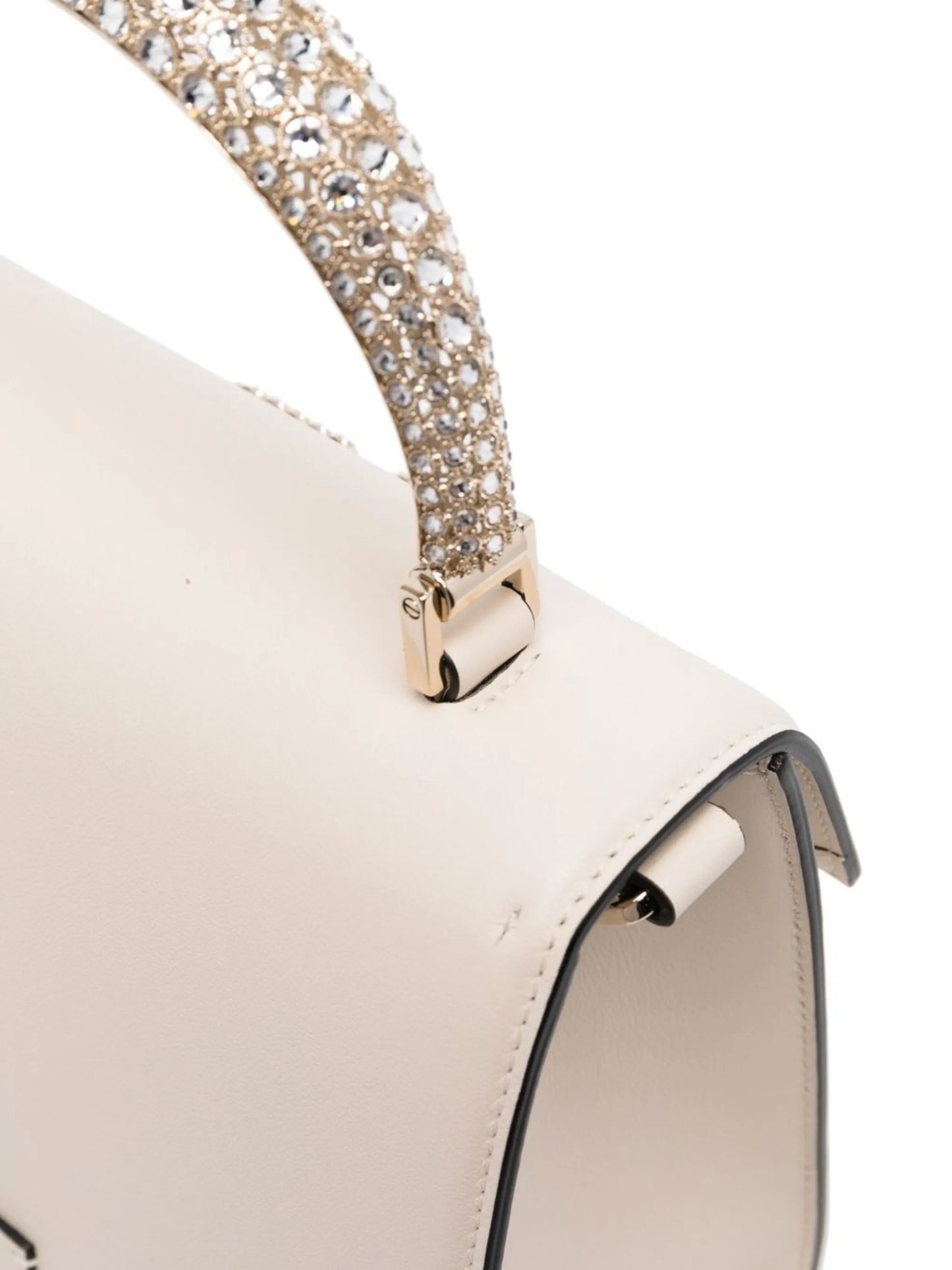 VSling crystal-embellished leather tote bag