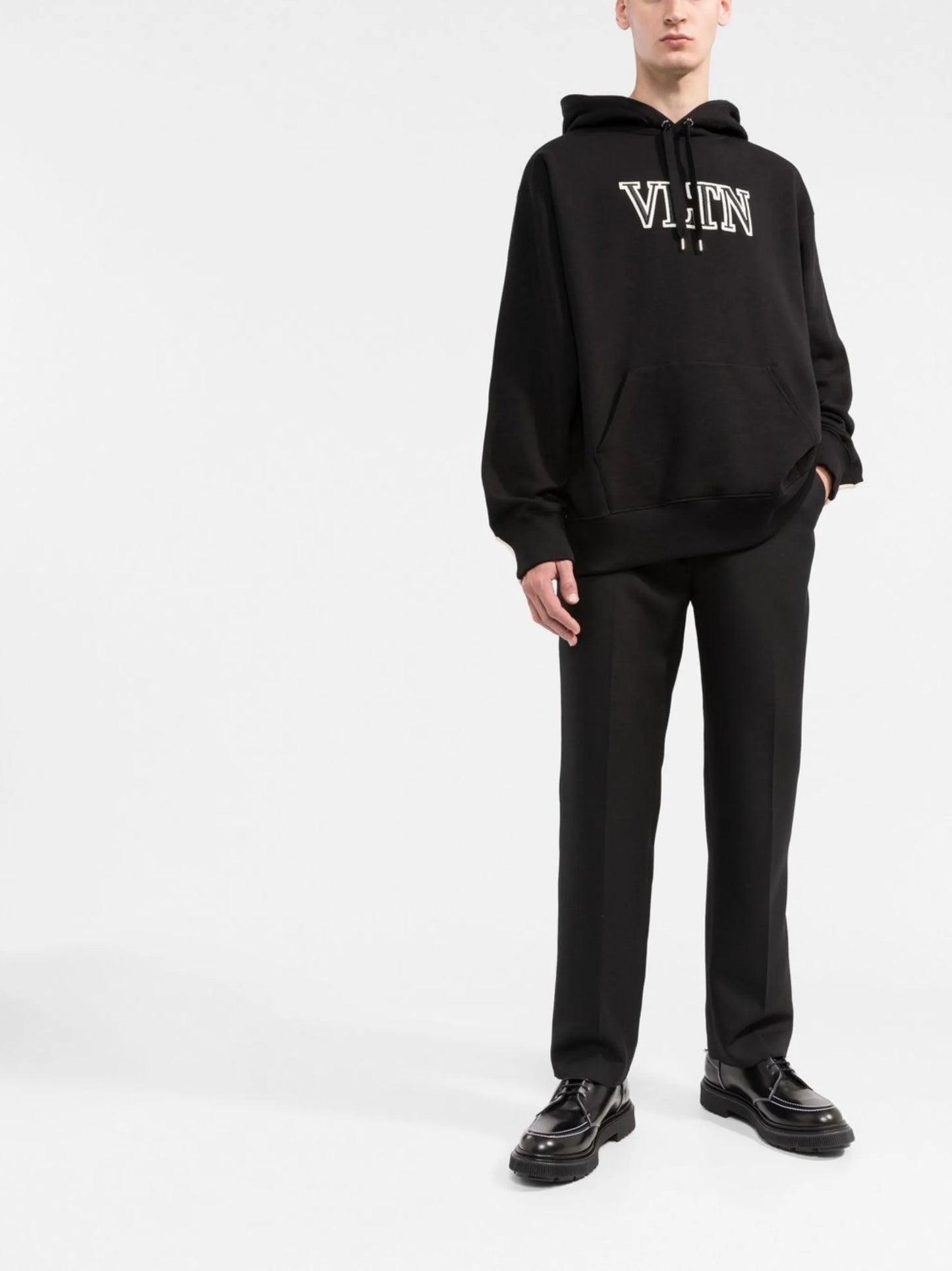 VLTN-embroidered sweatshirt
