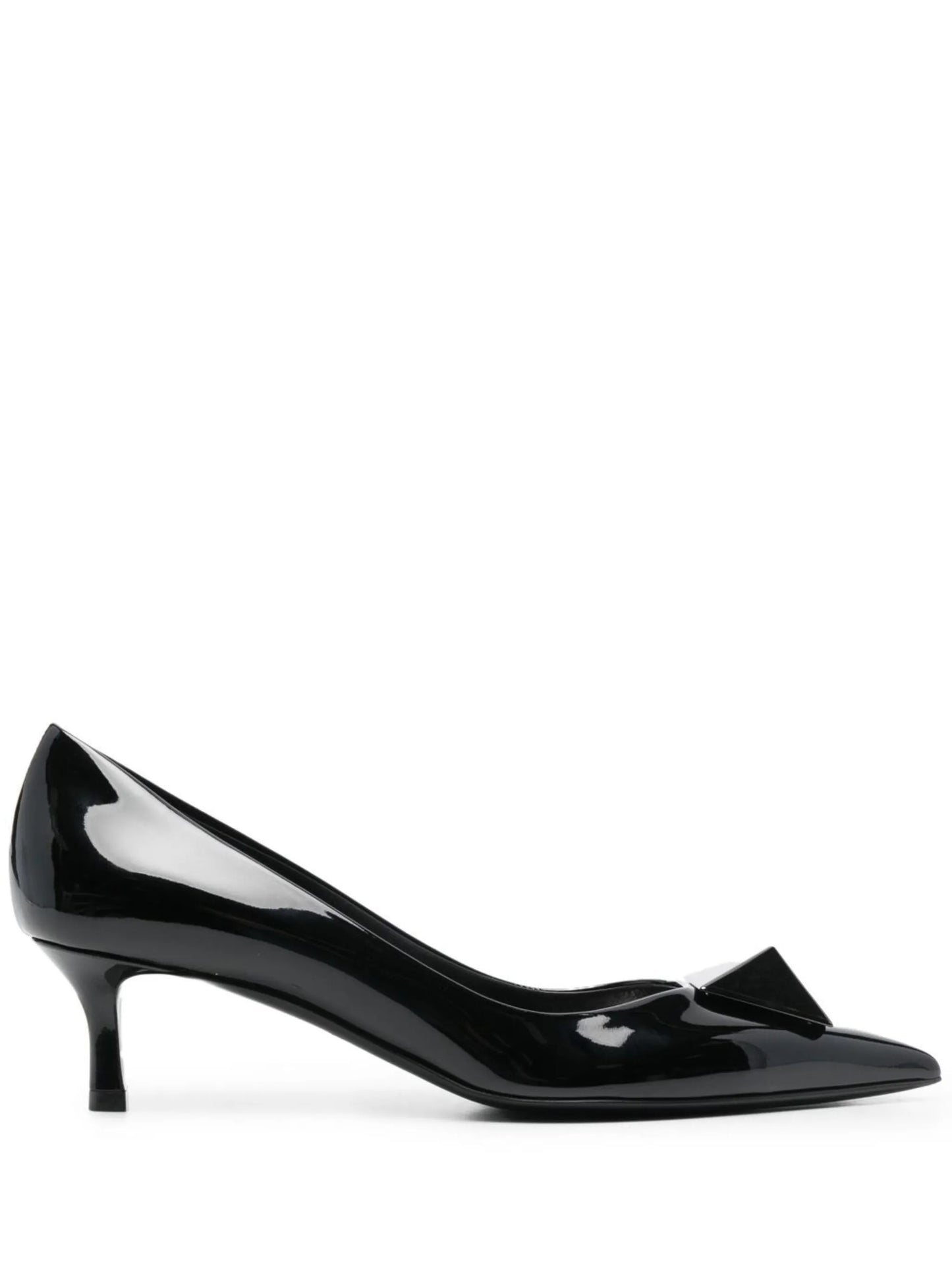 One Stud 60mm patent-leather pumps