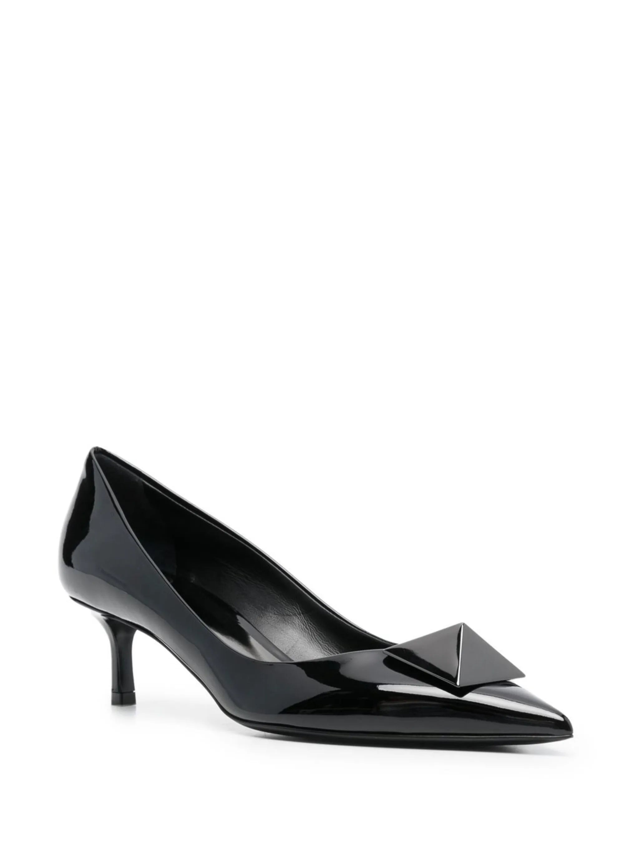One Stud 60mm patent-leather pumps