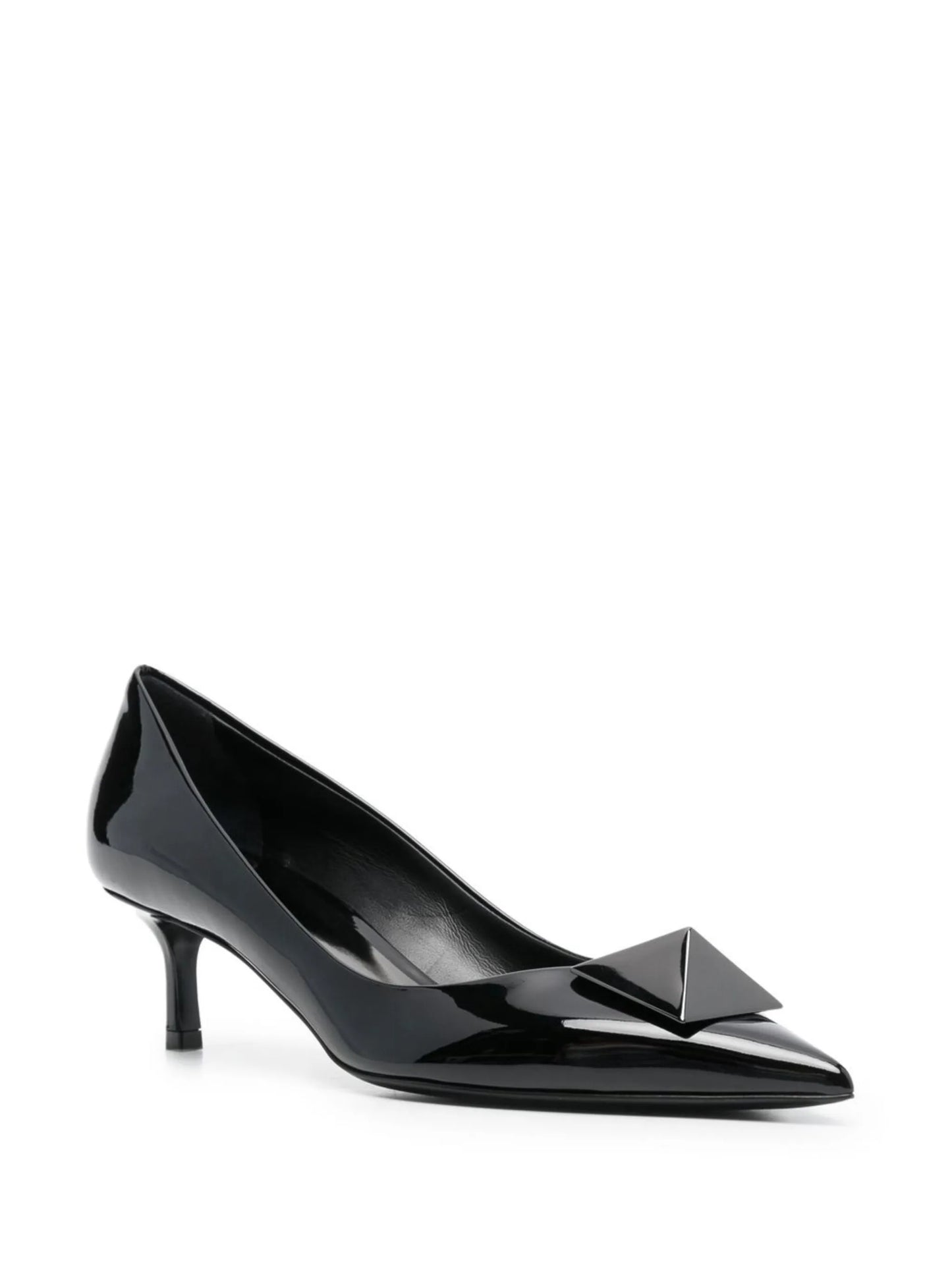 One Stud 60mm patent-leather pumps