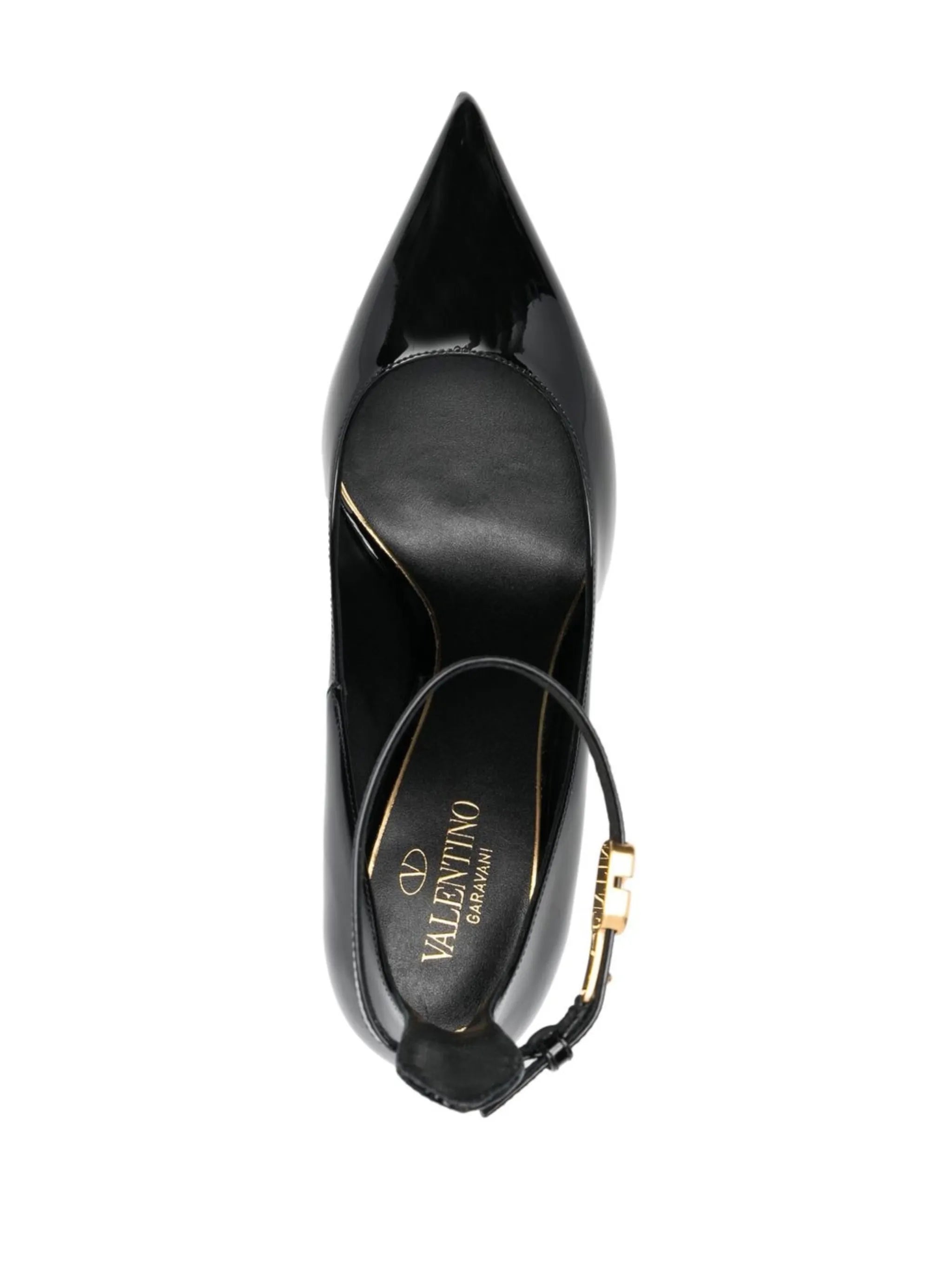 100mm Tan-Go leather pumps