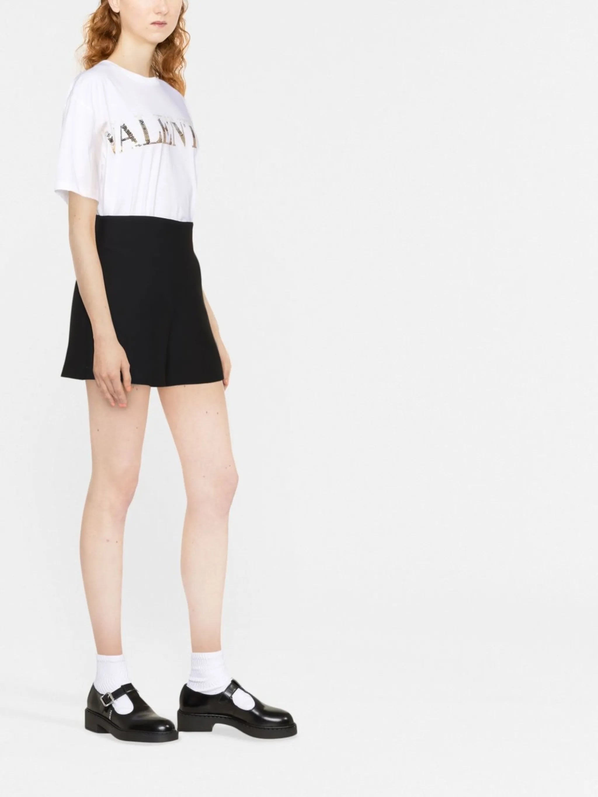 logo-print cotton T-shirt