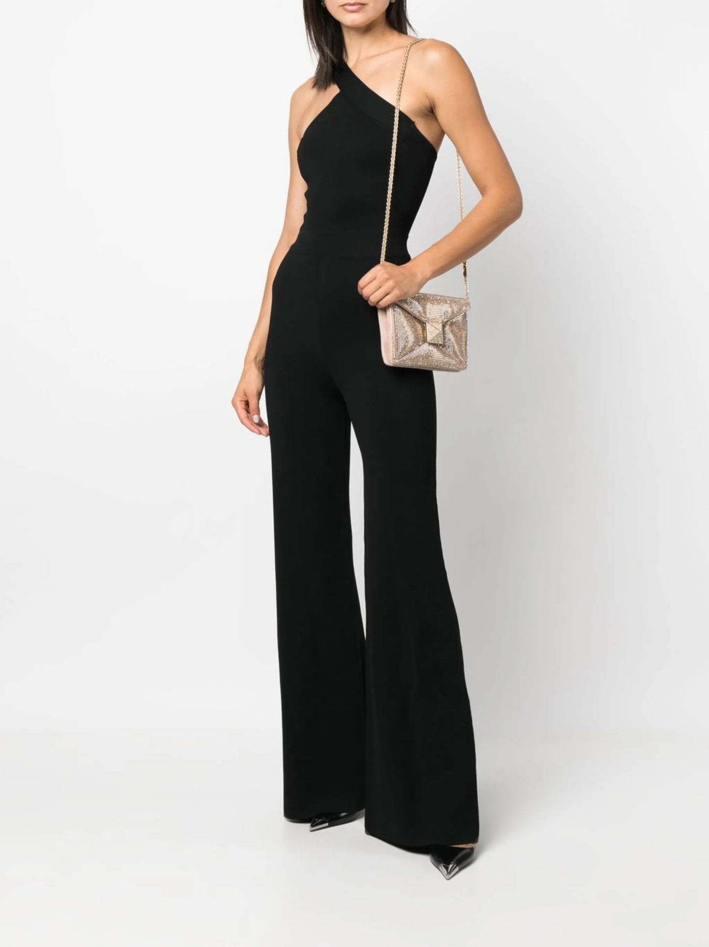 One Stud crystal-embellished shoulder bag