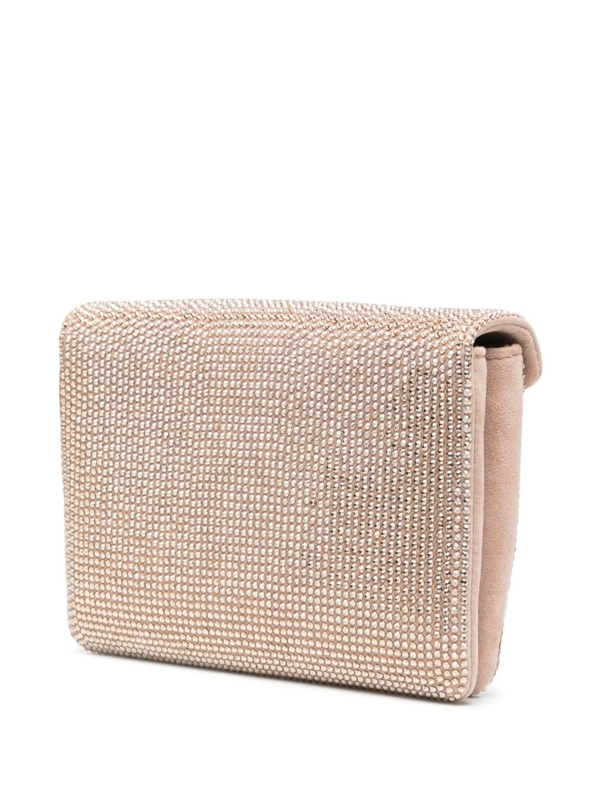 One Stud crystal-embellished shoulder bag