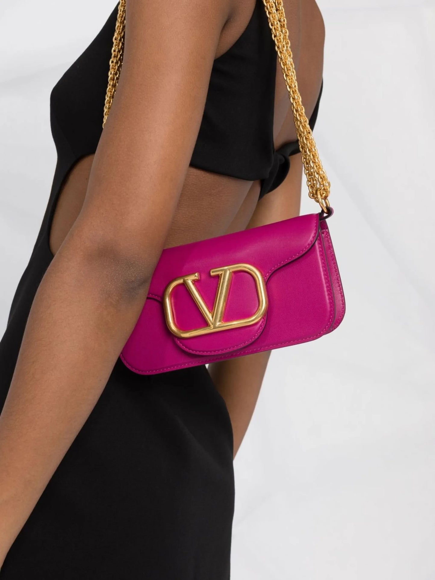 Locò leather crossbody bag