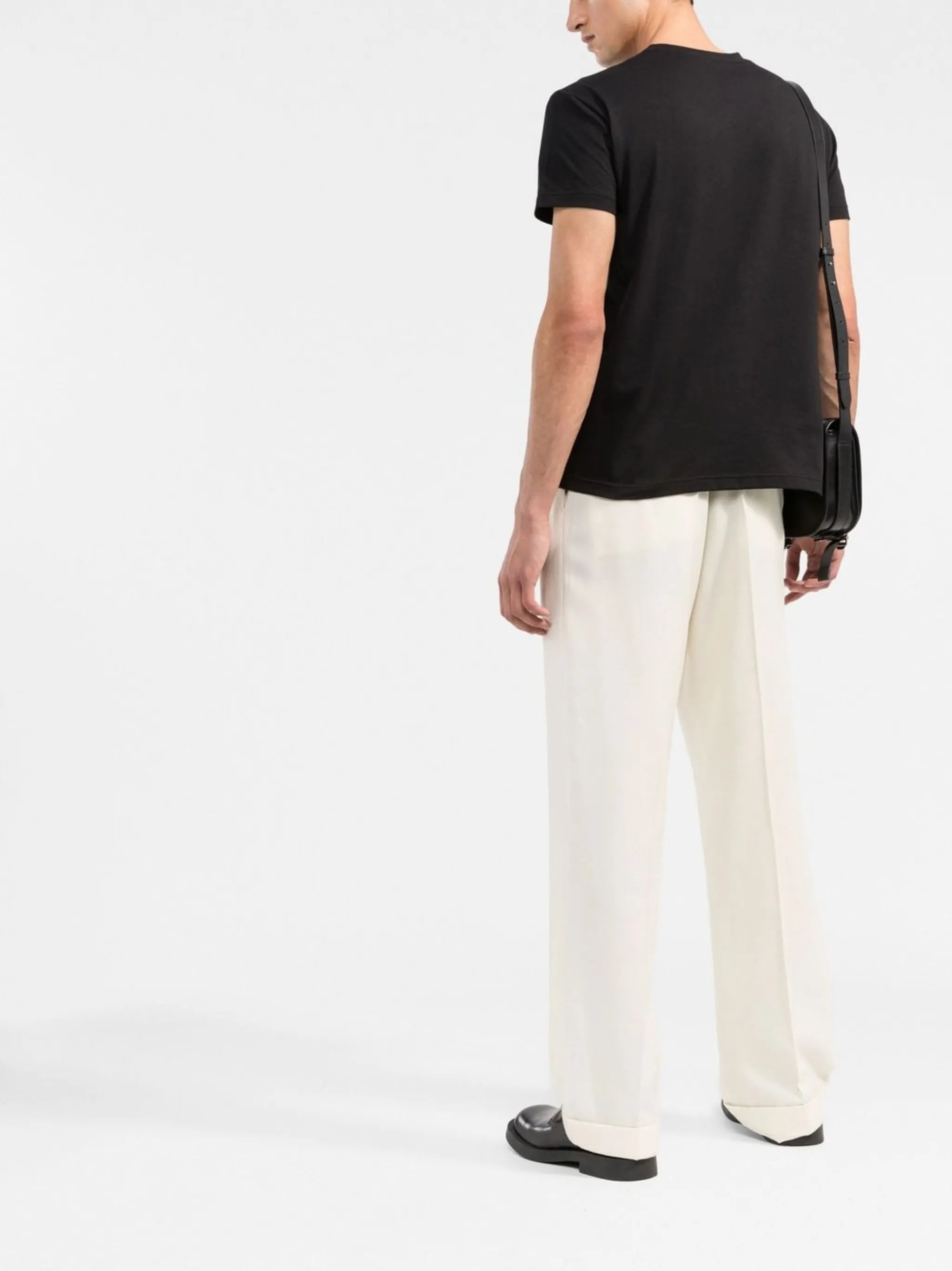 VLogo-print T-shirt