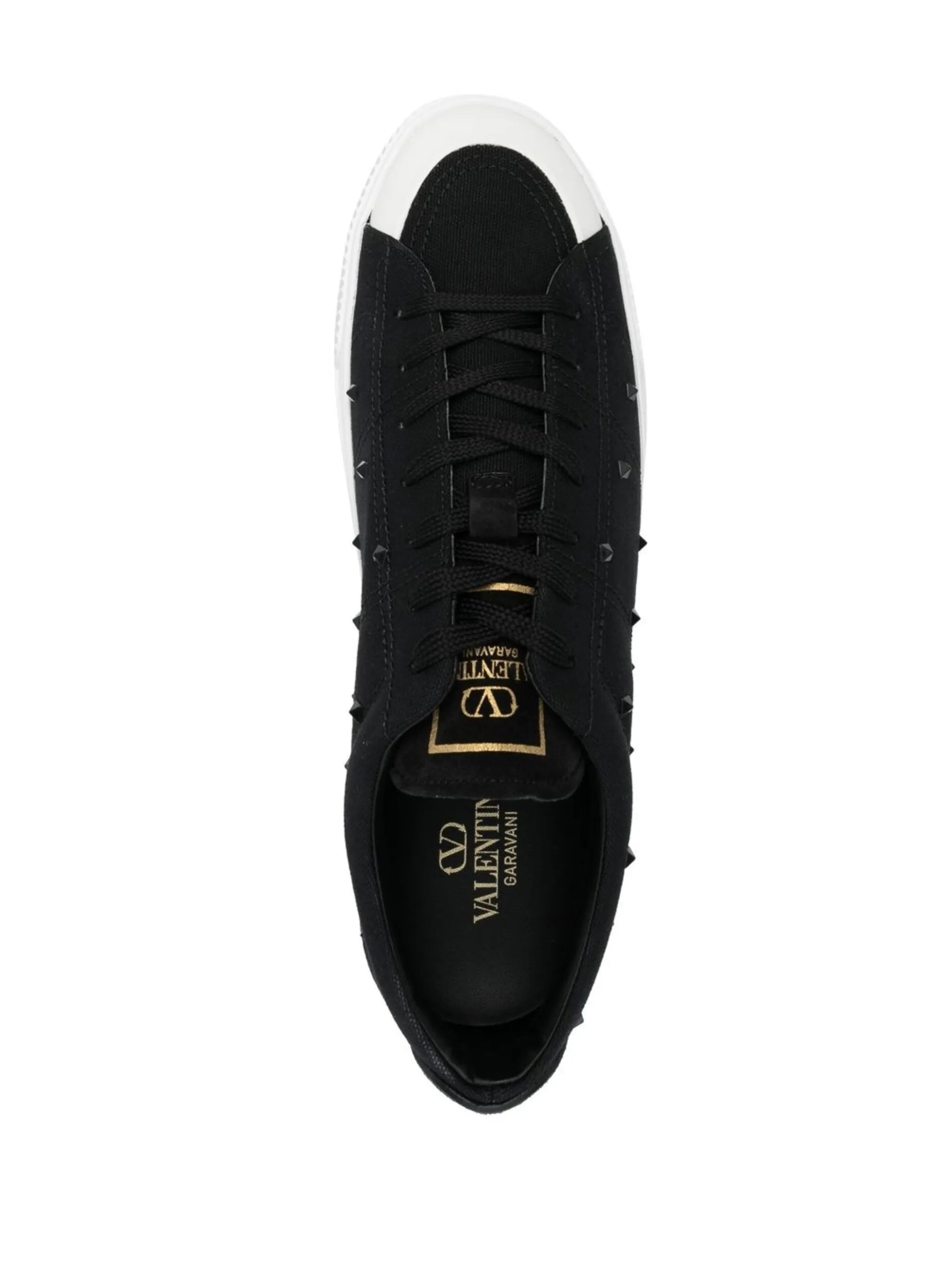 Rockstud-embellished sneakers