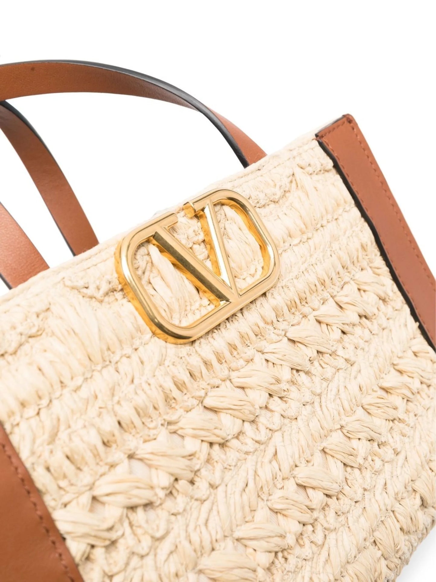 VLogo woven tote bag
