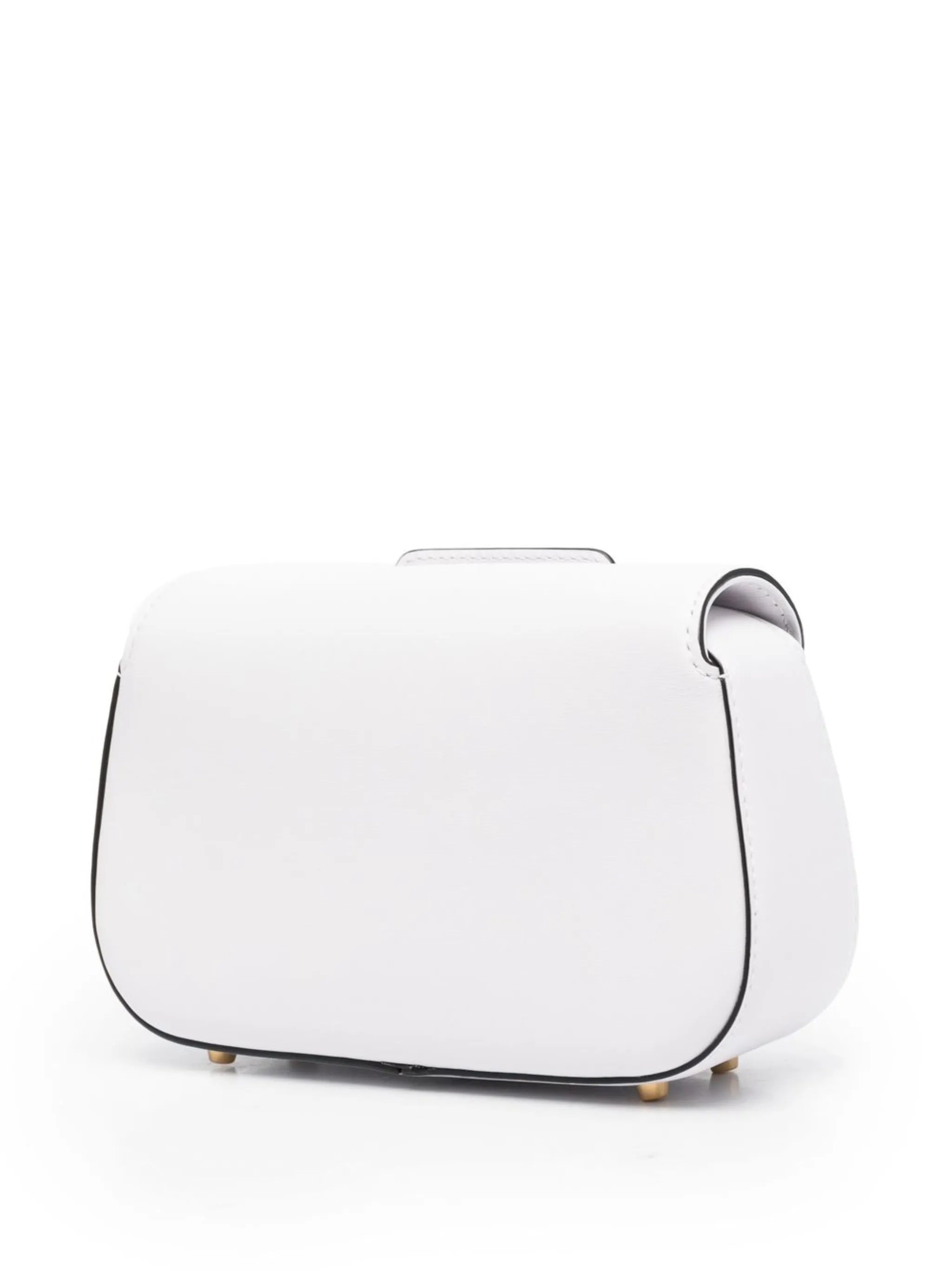 VLogo leather crossbody bag