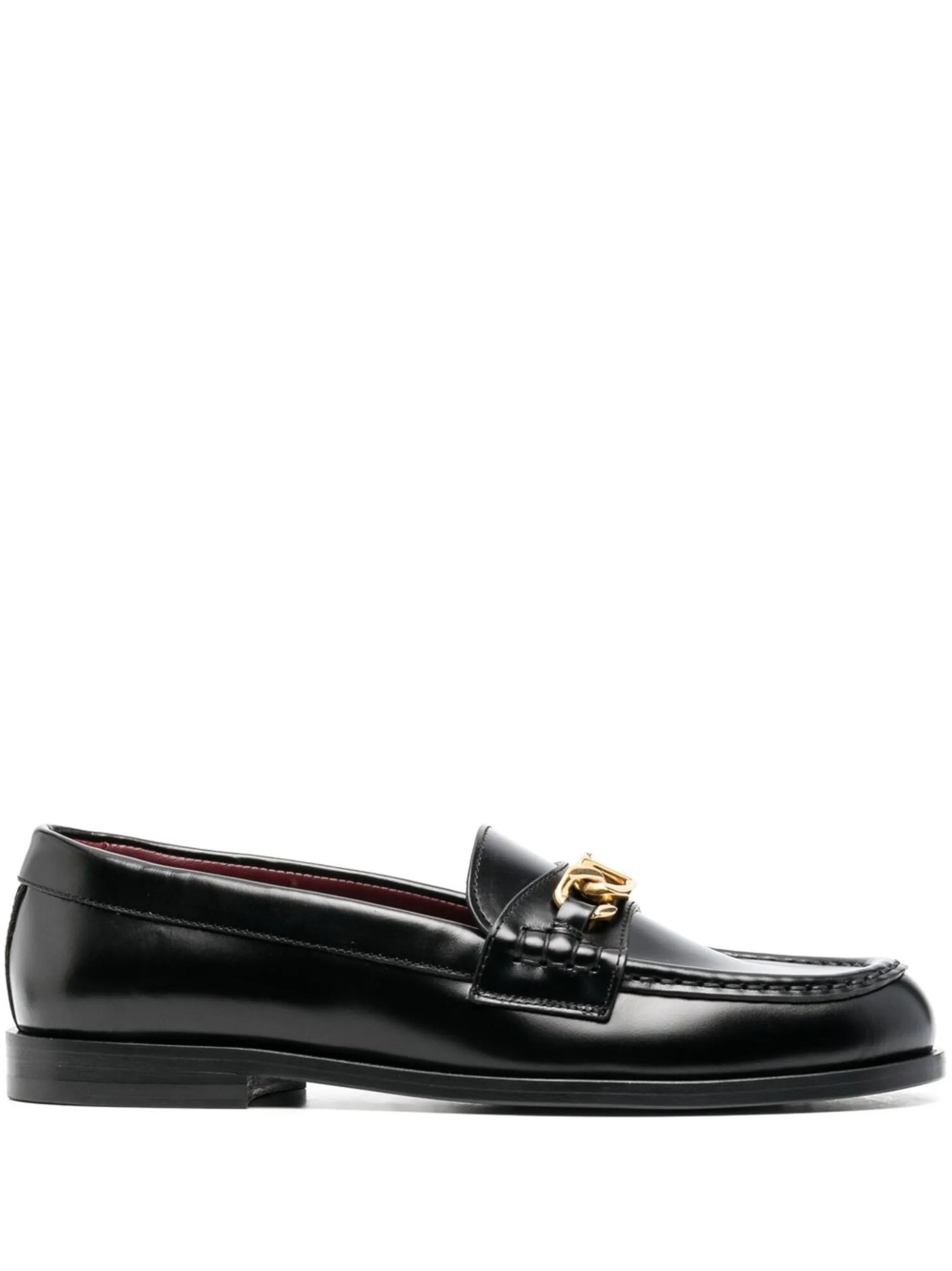 VCHAIN leather loafers