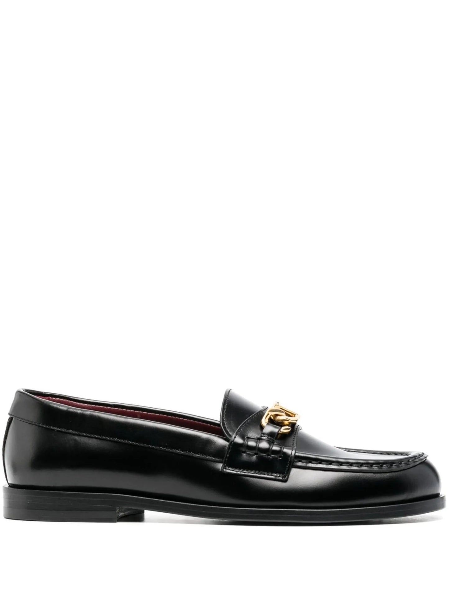 VCHAIN leather loafers