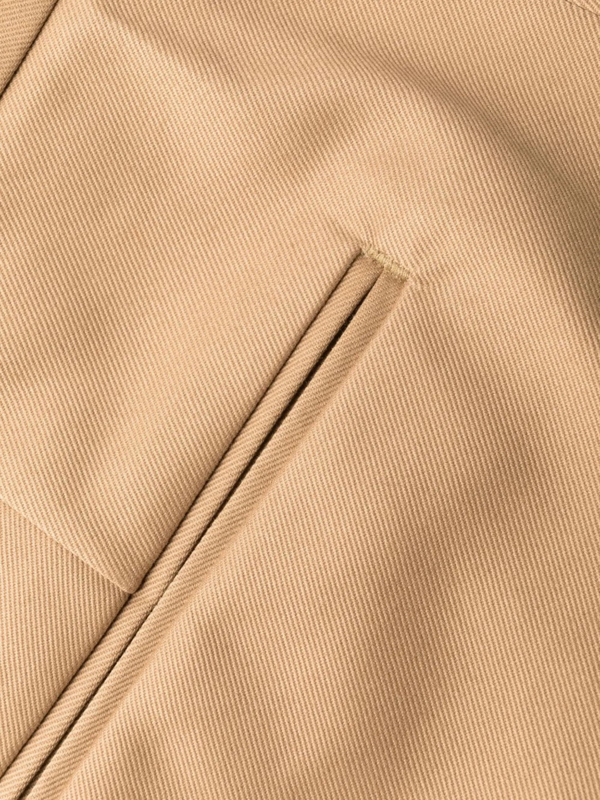 pressed-crease cotton chinos
