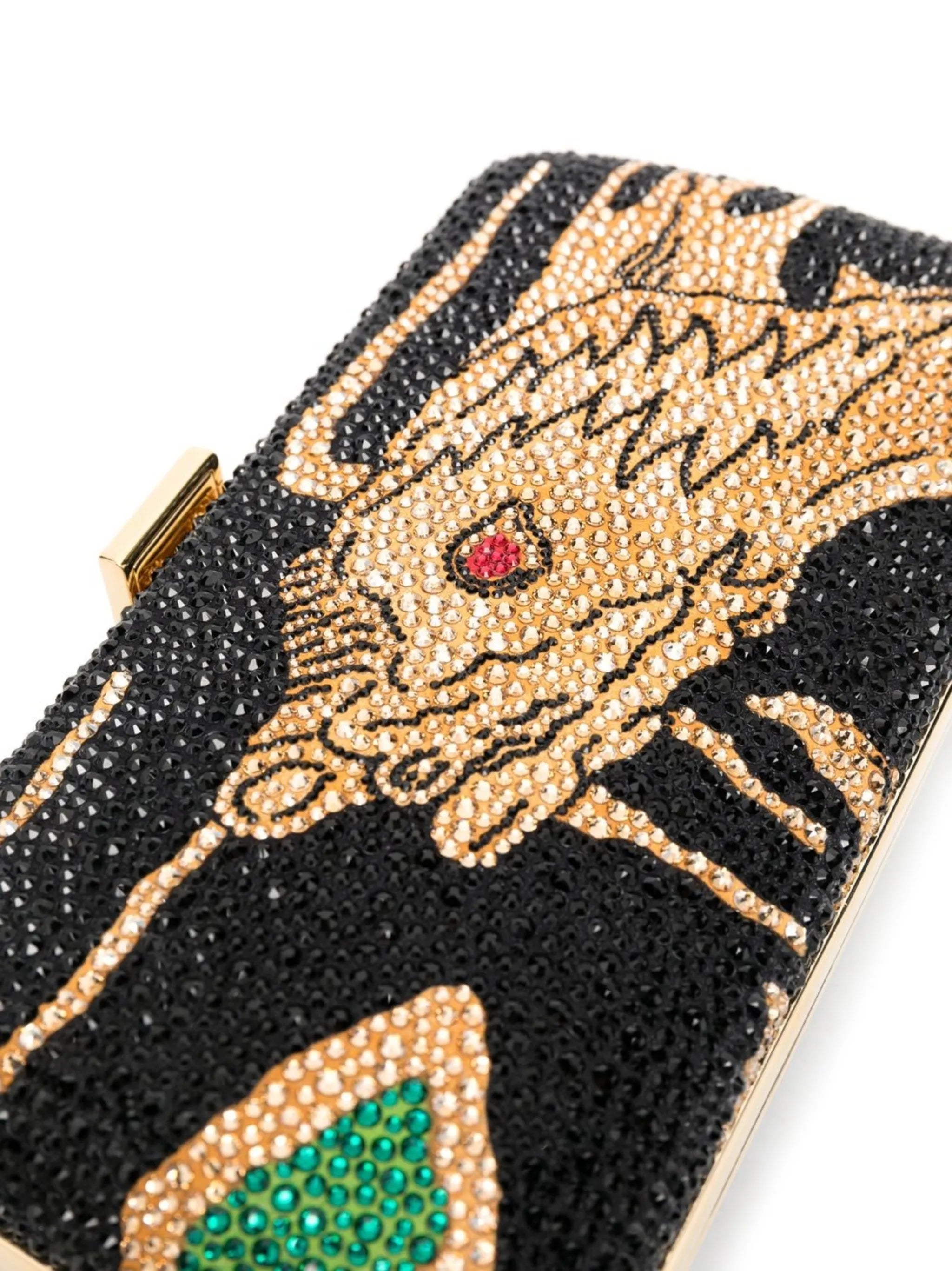 Drago Re-Edition Rockstud clutch bag